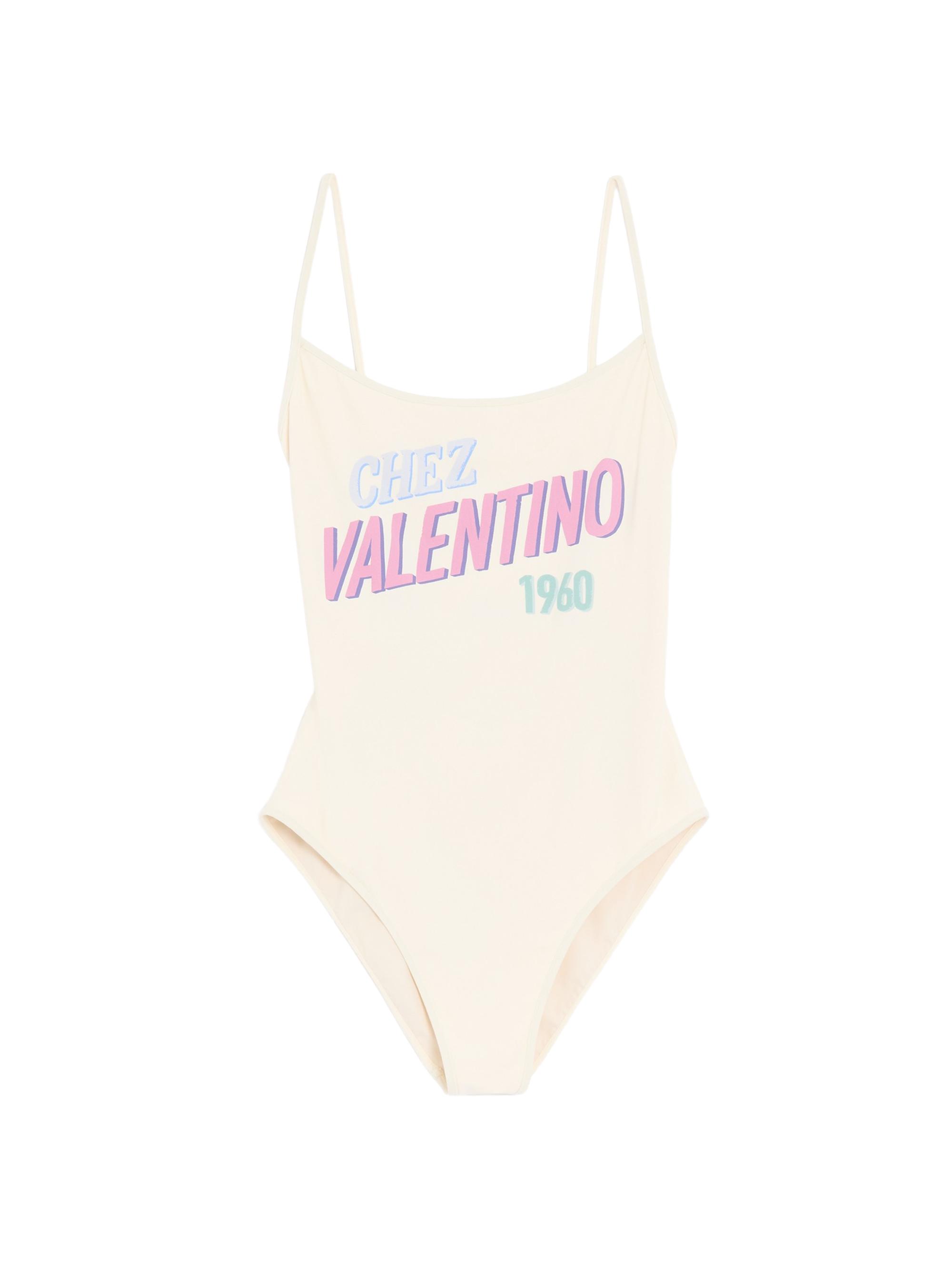 Valentino Garavani Women's One-Piece Swimsuit with Chez 1960 Print -  Multicolor
