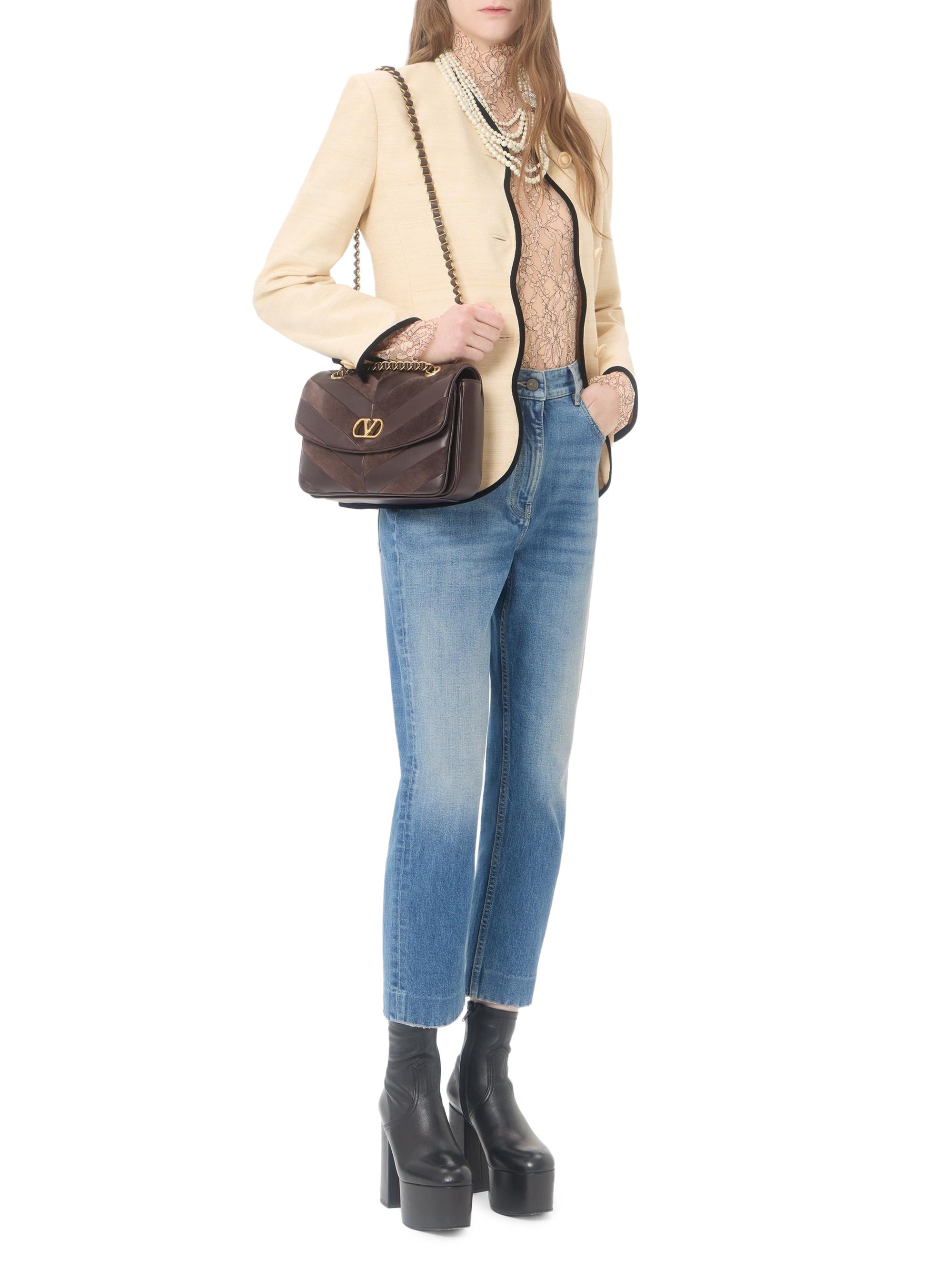 Valentino Garavani Women's Denim Pants - Denim | Thumbnail 2