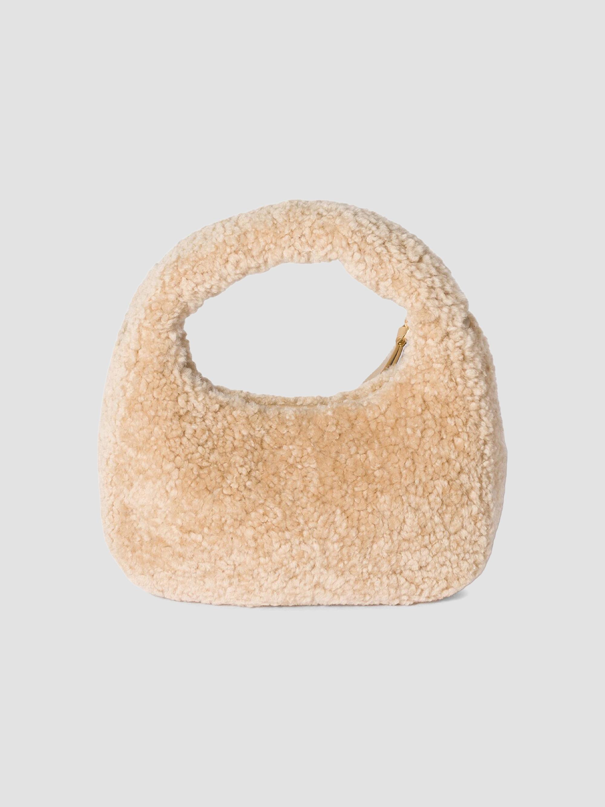 Miu Miu Wander Shearling Top Handle Bag | Saks Fifth Avenue