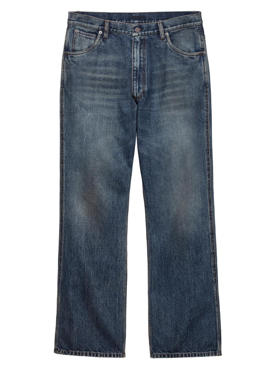 Prada Five-pocket Denim Jeans In Blue