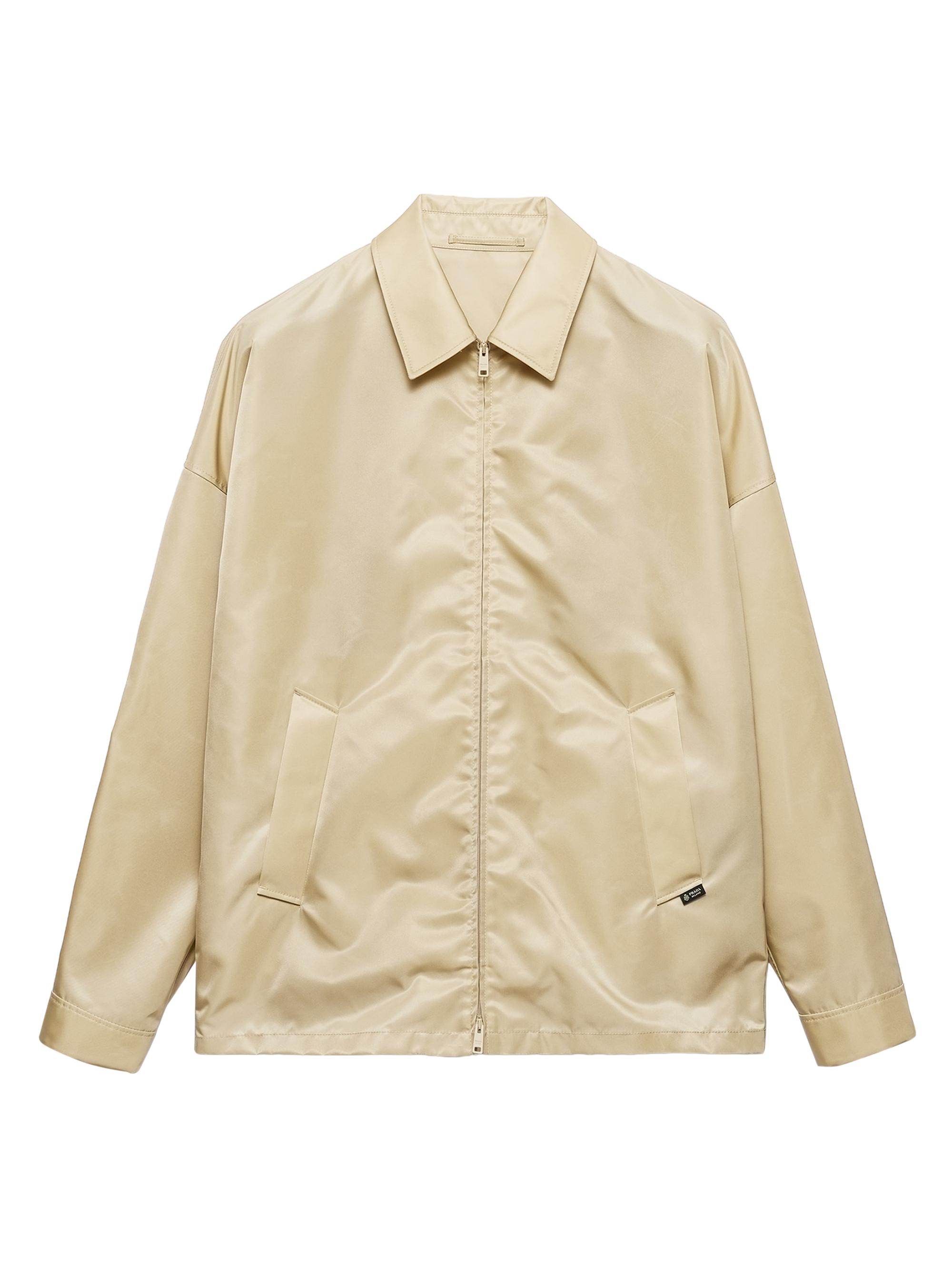 Prada Men's Re-Nylon Jacket - Beige Khaki