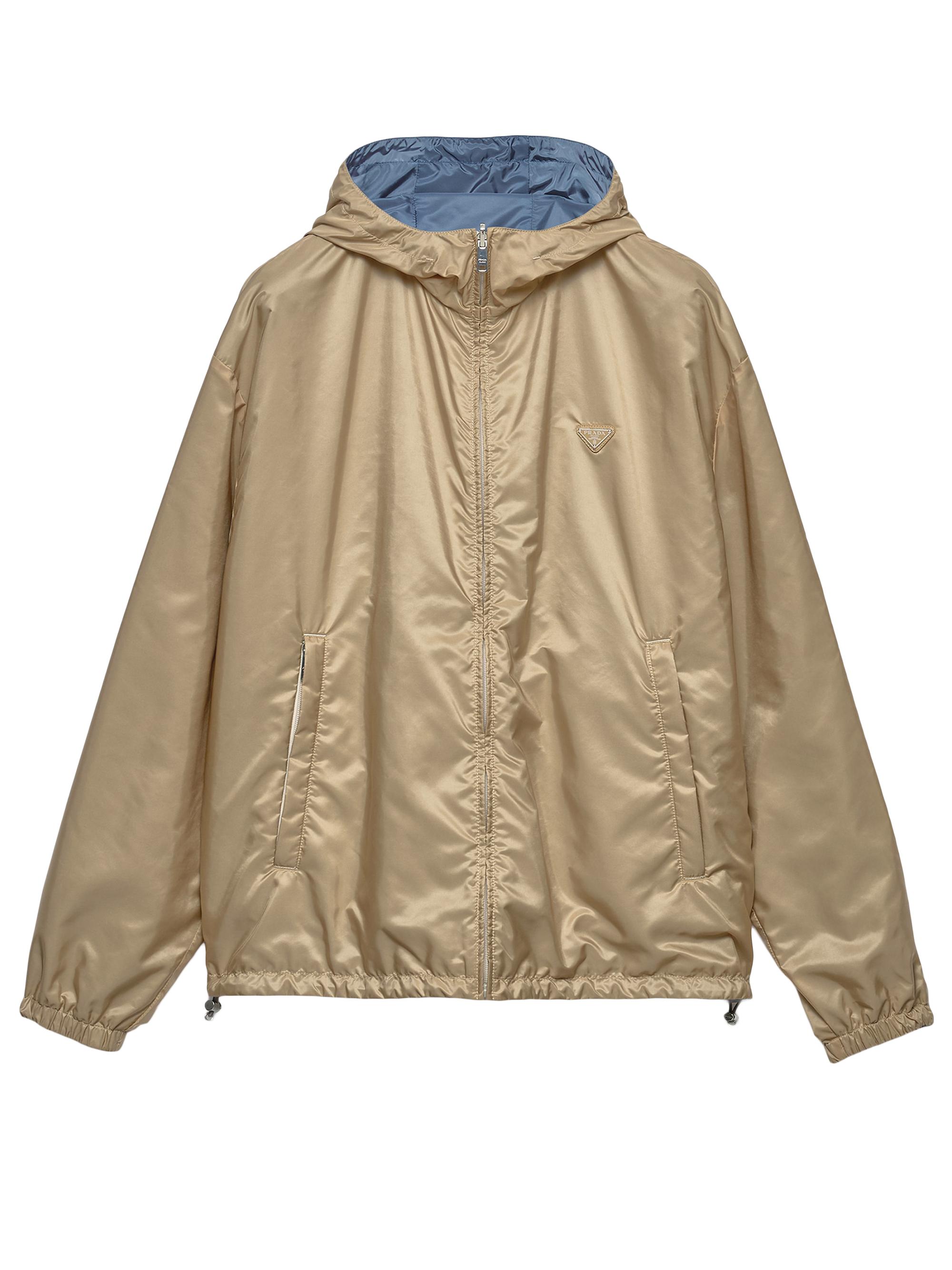 Prada Men's Reversible Re-Nylon Jacket - Brown