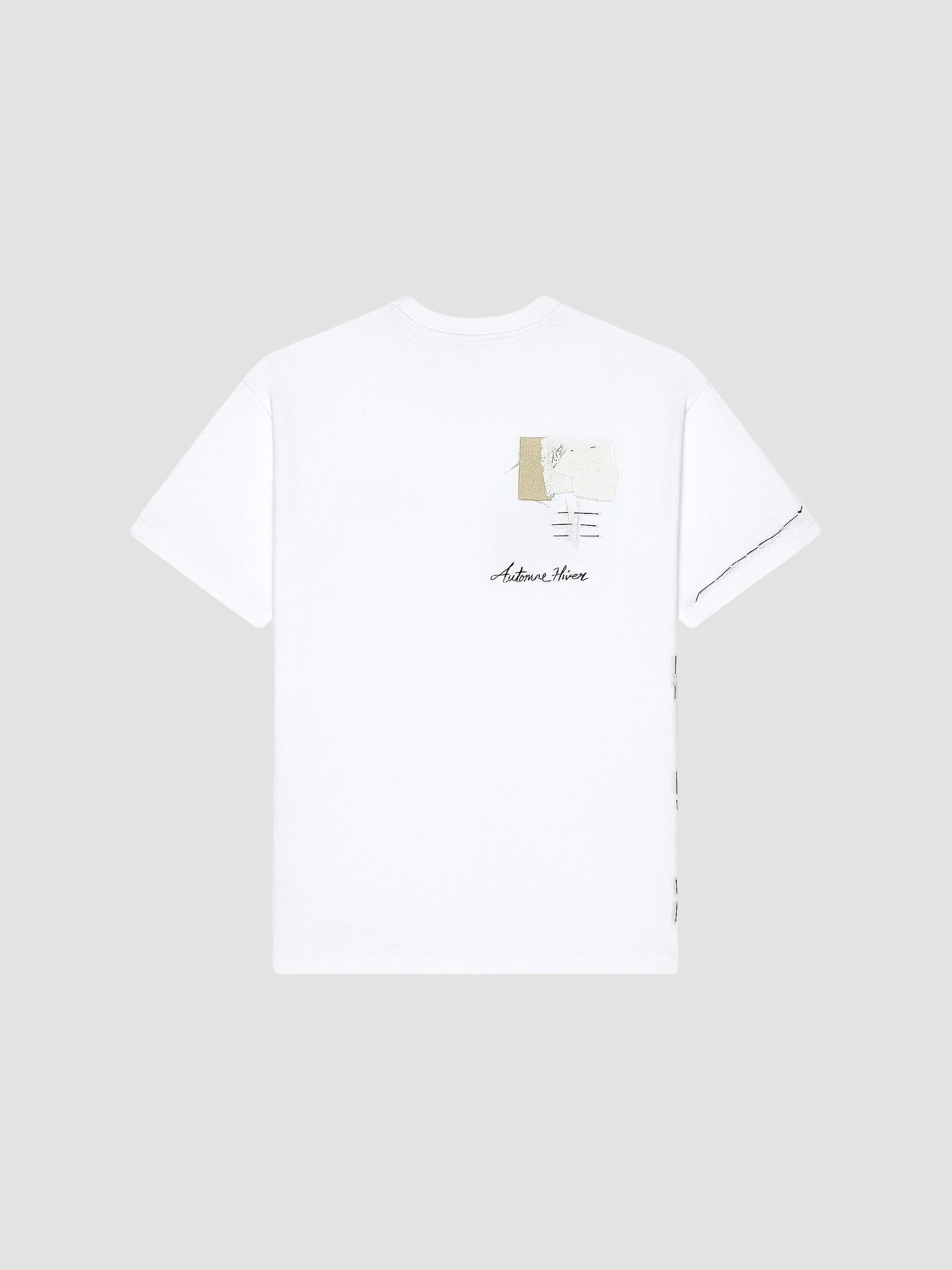 Givenchy T-Shirt in Cotton with Trompe Atelier Print | Saks Fifth