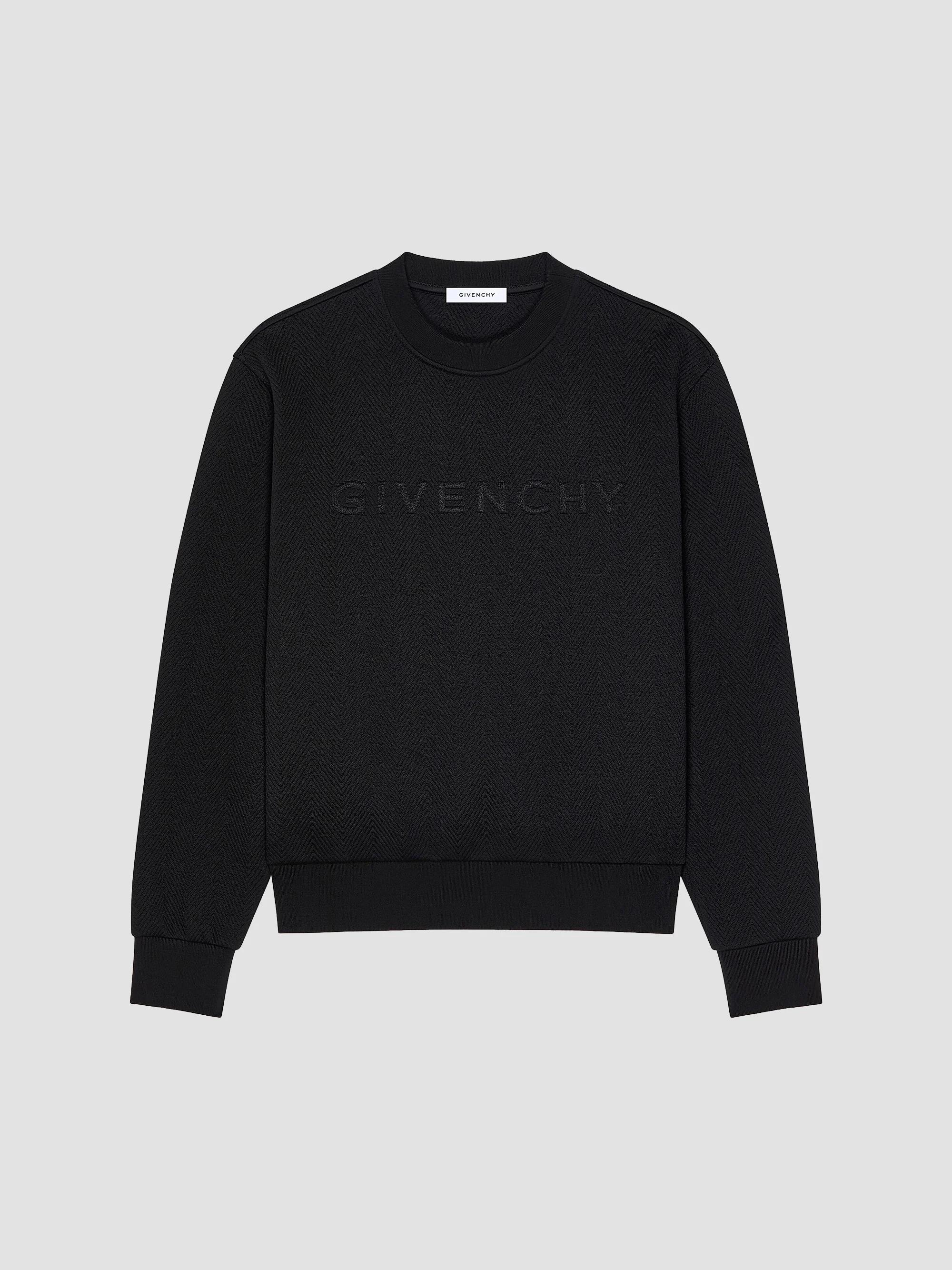 Givenchy Zipped Hoodie in Fleece with Photographic Negative Print