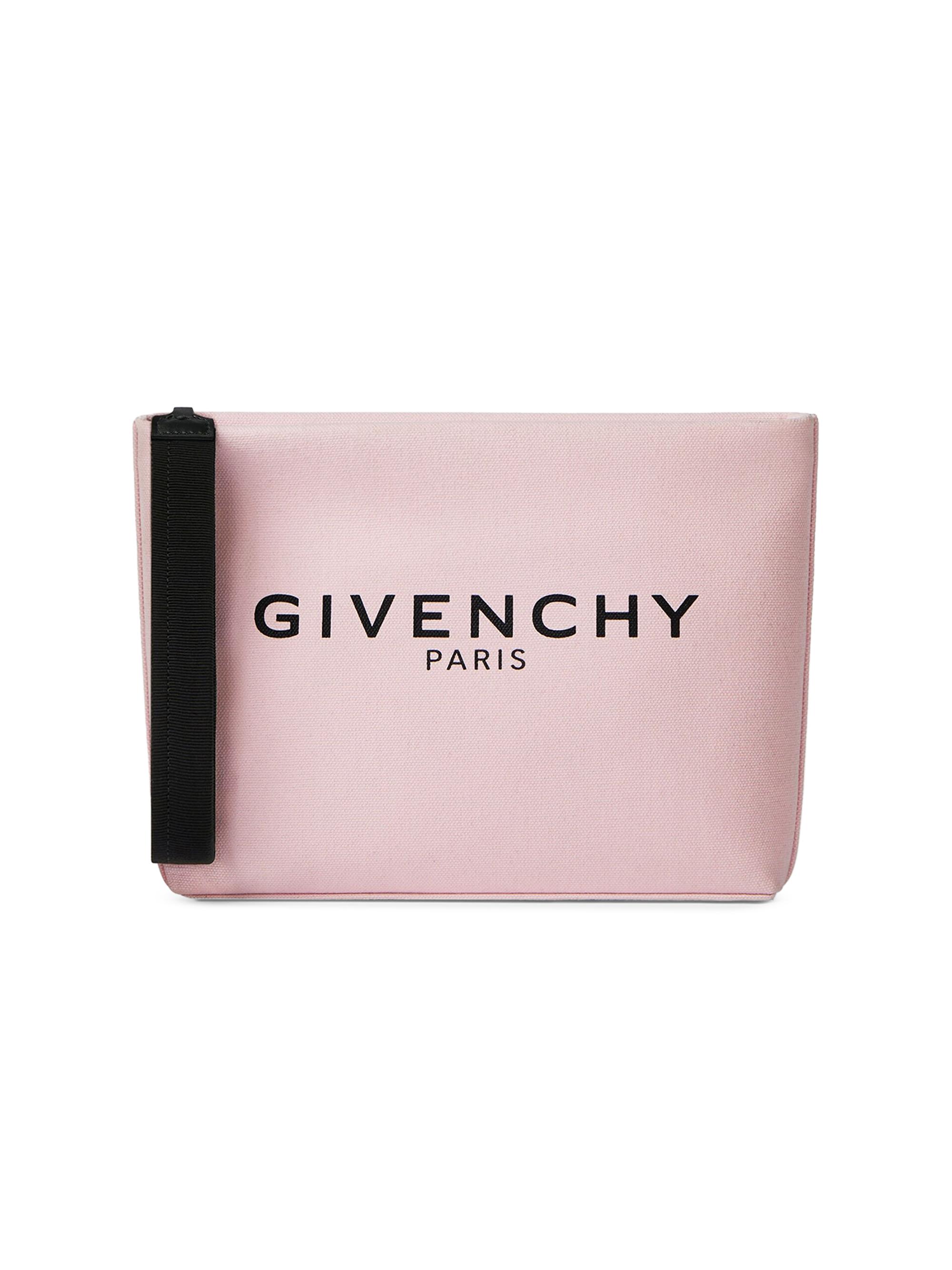 Givenchy Women's Pouch in Canvas - Light Pink