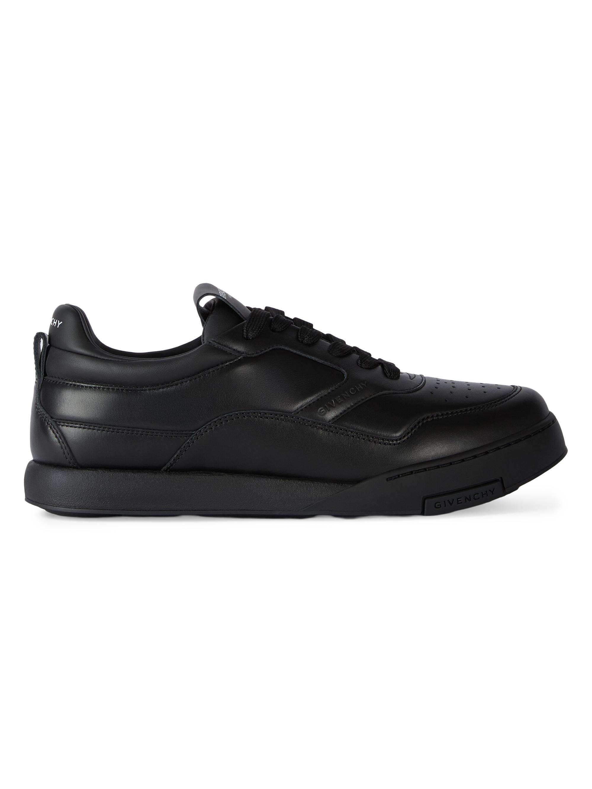 Burberry Terrace Leather & Check Sneakers | Saks Fifth Avenue