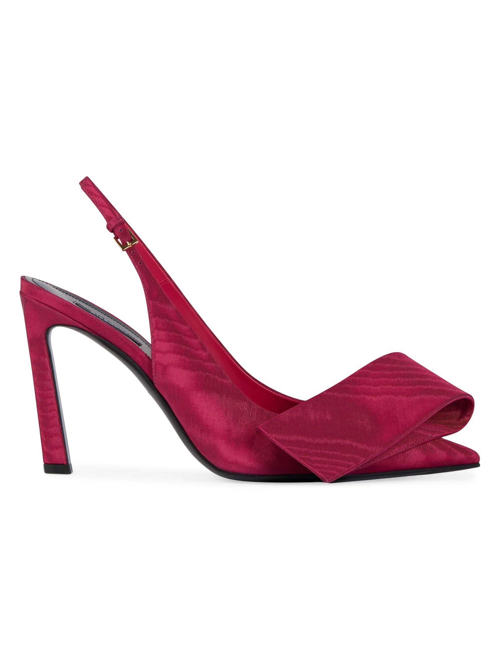 Givenchy Women's Twisted Ribbon Slingbacks Pumps - Lipstick Pink