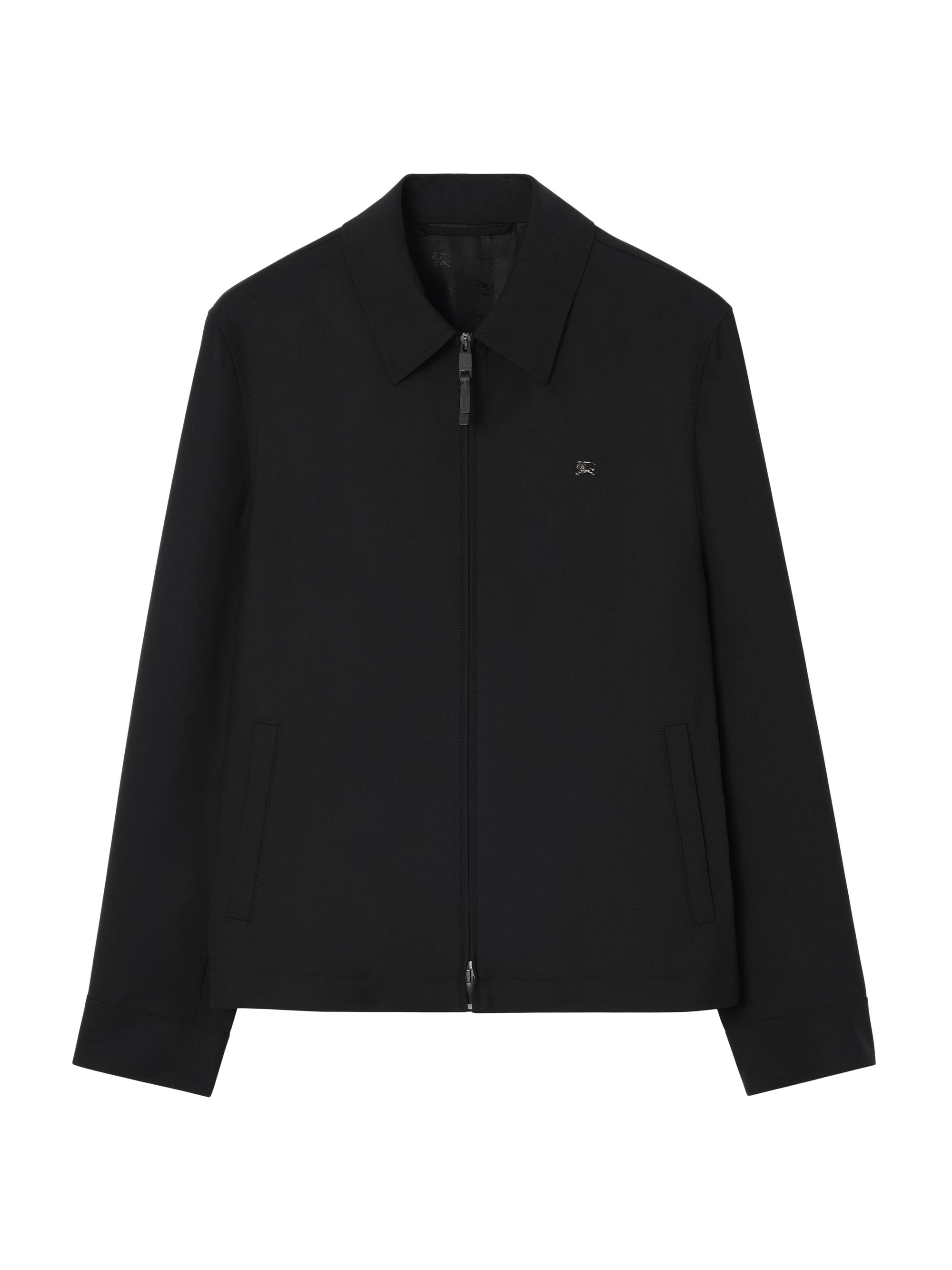 Burberry Men's Bloomsbury Wool Classic-Fit Jacket - Black