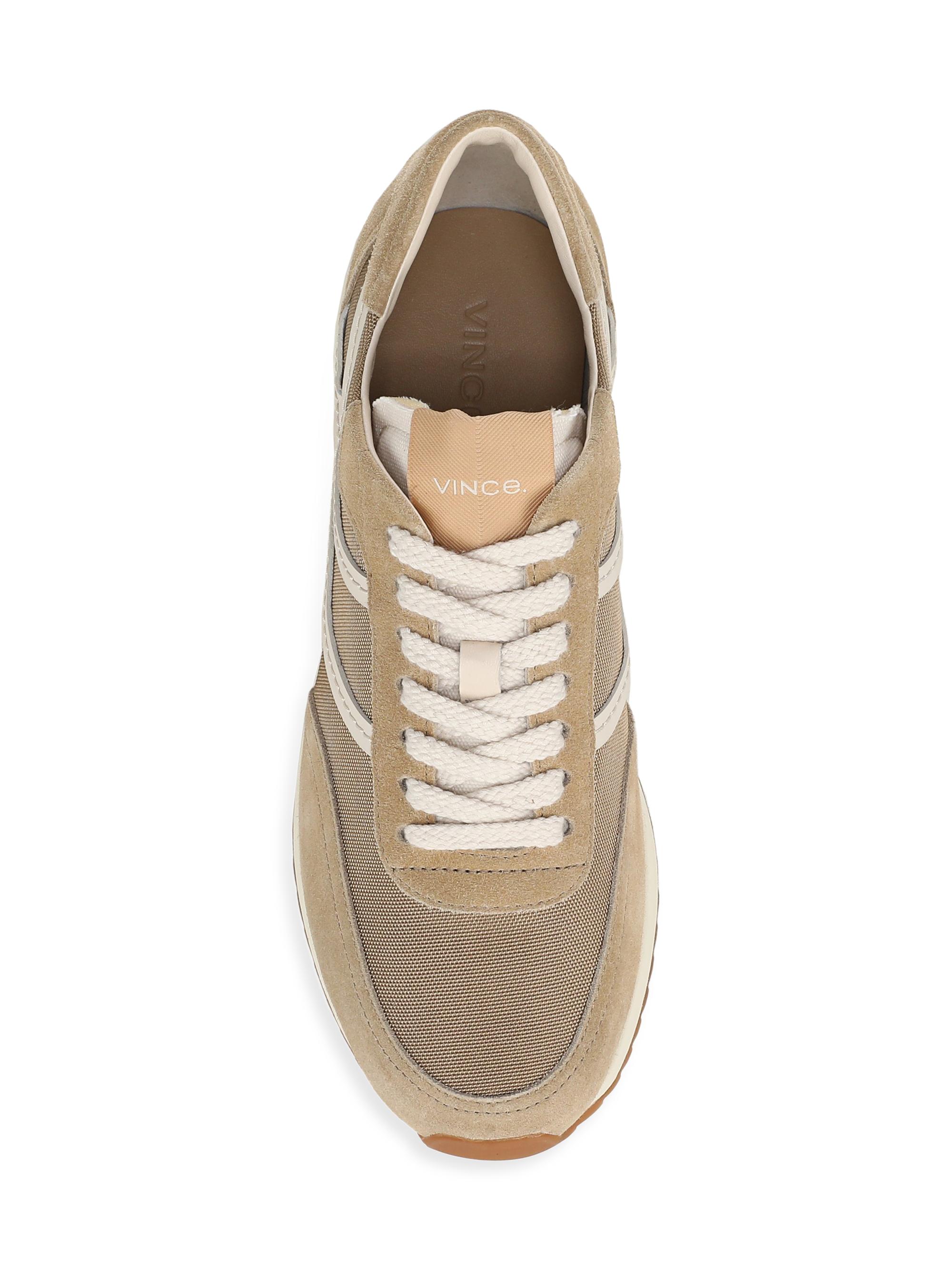 Vince Women's Santa Monica Low-Top Sneakers - Wheat Moonlight | Thumbnail 4