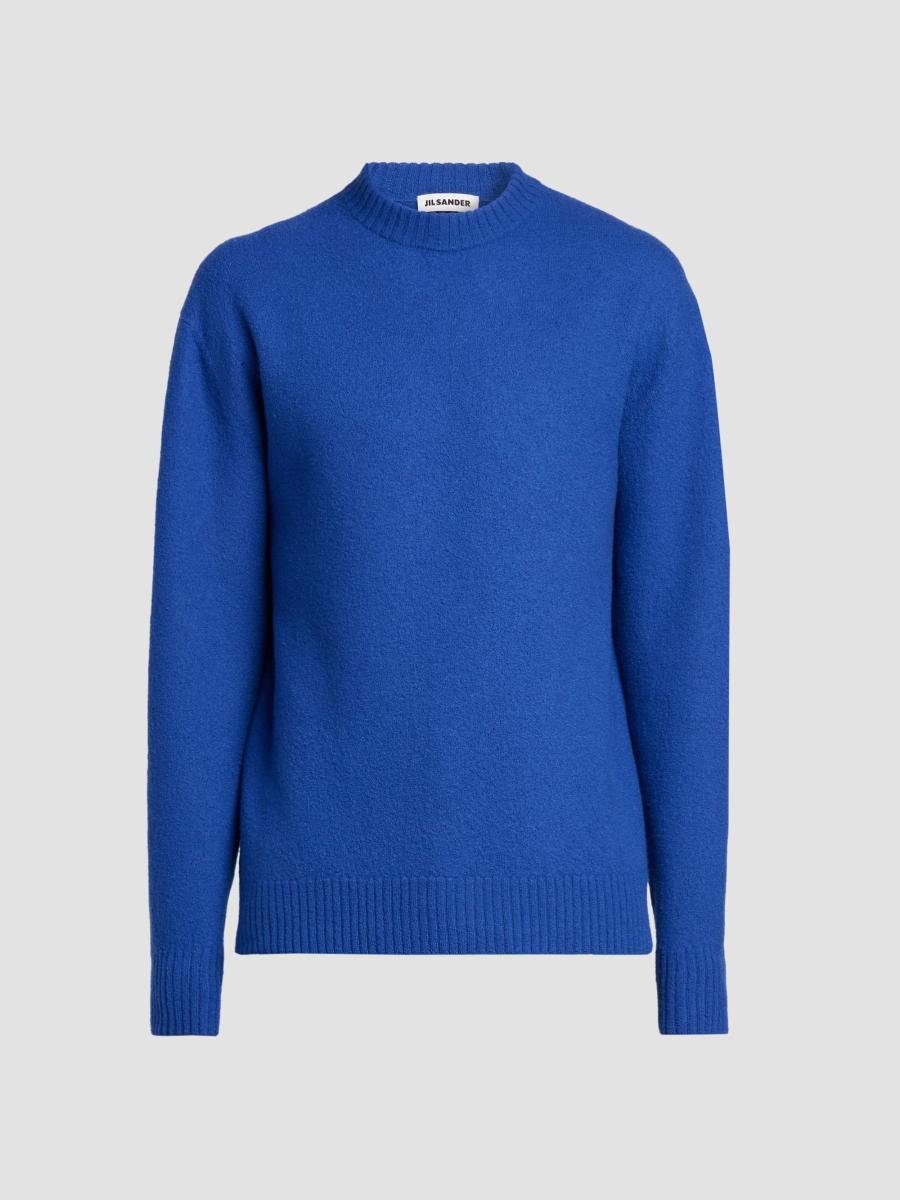 90s サン・フレール期JIL SANDER L/S ニット Jil Sander Bouclé Wool-Cashmere Crewneck Sweater | Saks Fifth Avenue