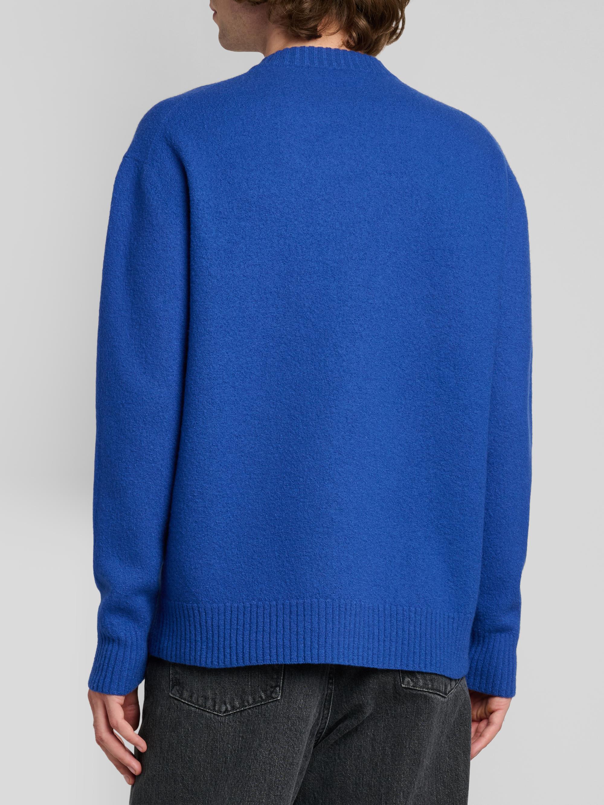 Jil Sander Bouclé Wool-Cashmere Crewneck Sweater | Saks Fifth Avenue