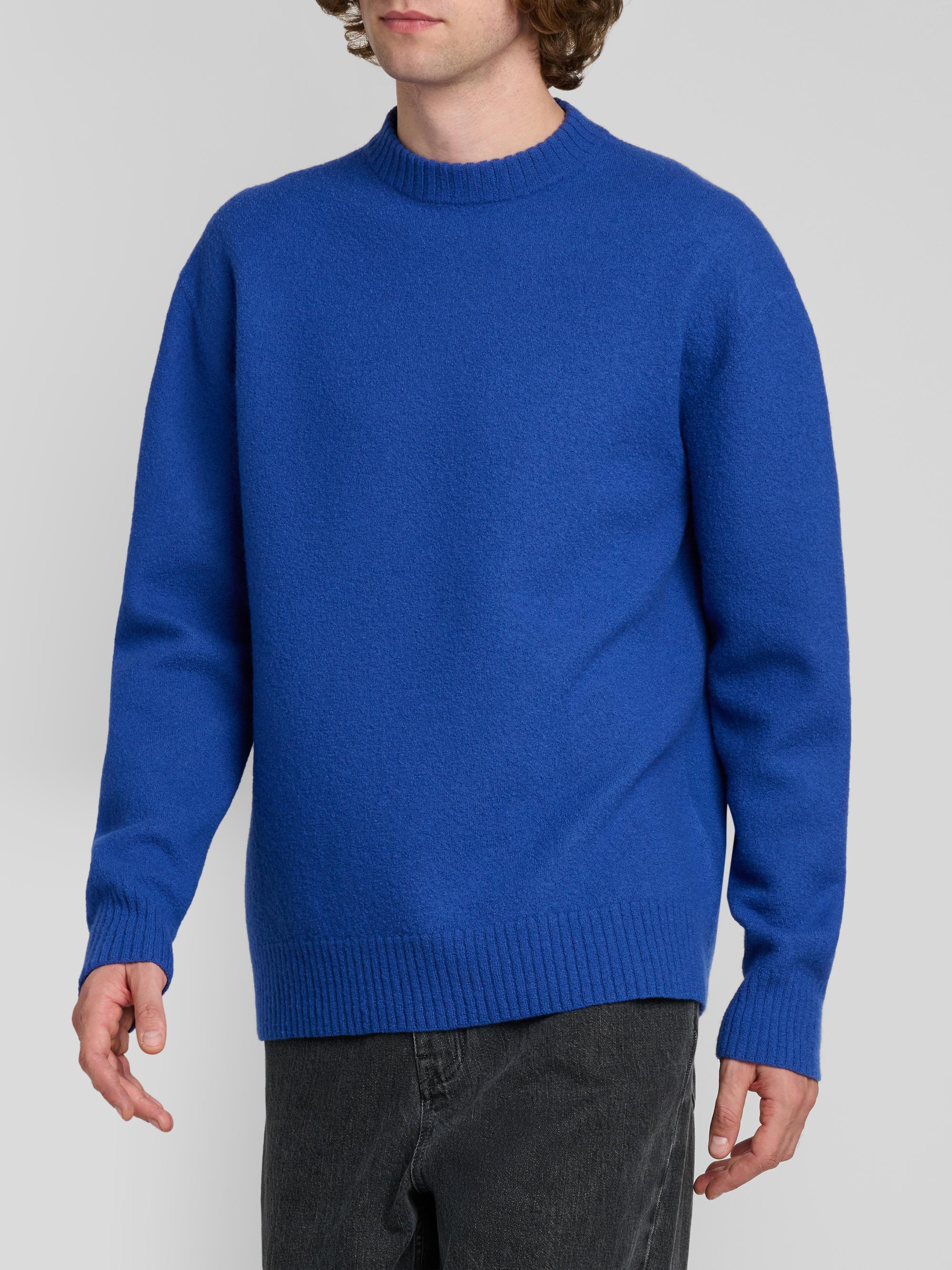 Jil Sander Bouclé Wool-Cashmere Crewneck Sweater | Saks Fifth Avenue