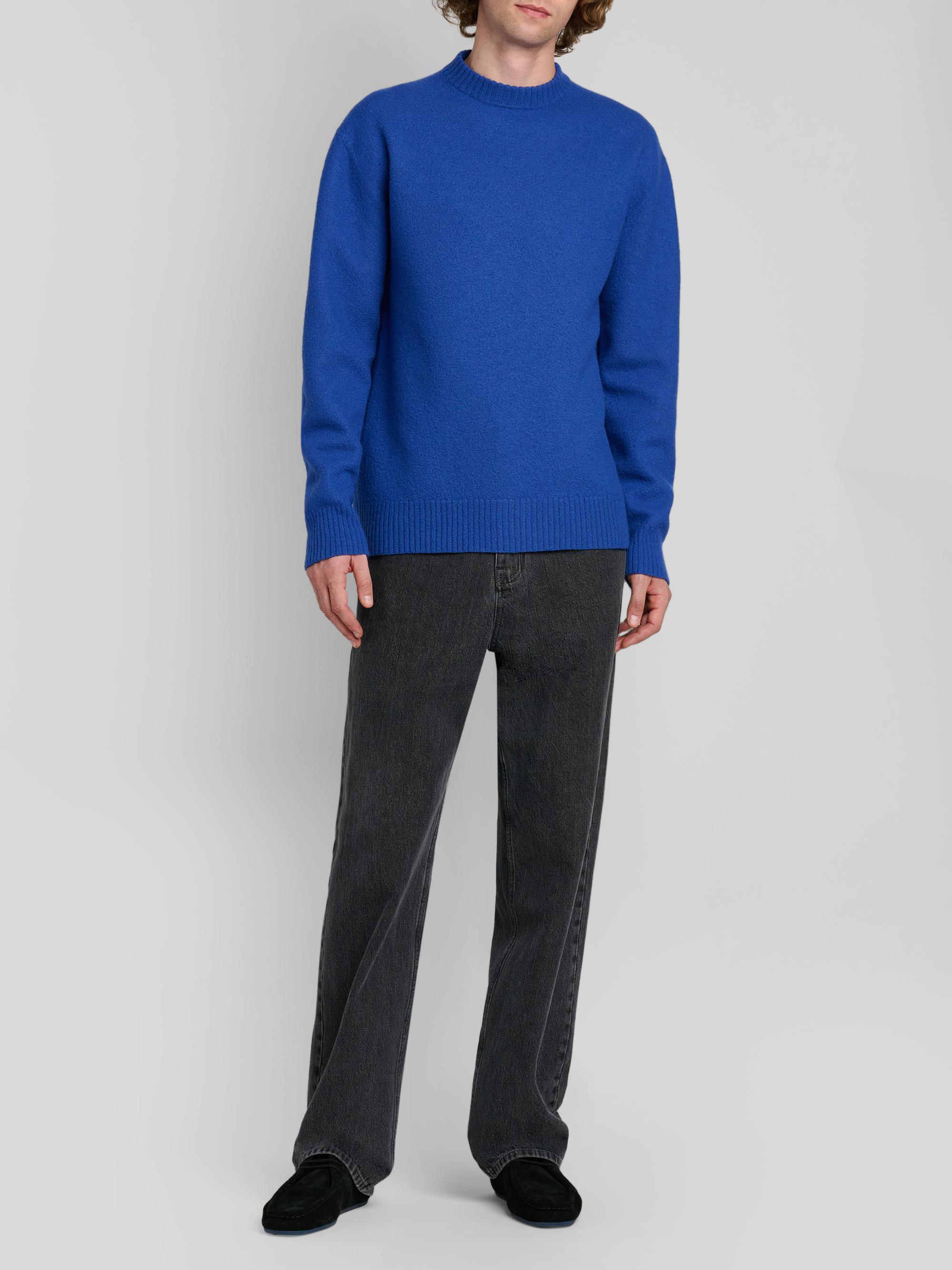 トップス 90s JIL SANDER Felted Wool Cashmere Knit Jil Sander Bouclé Wool-Cashmere Crewneck Sweater | Saks Fifth Avenue