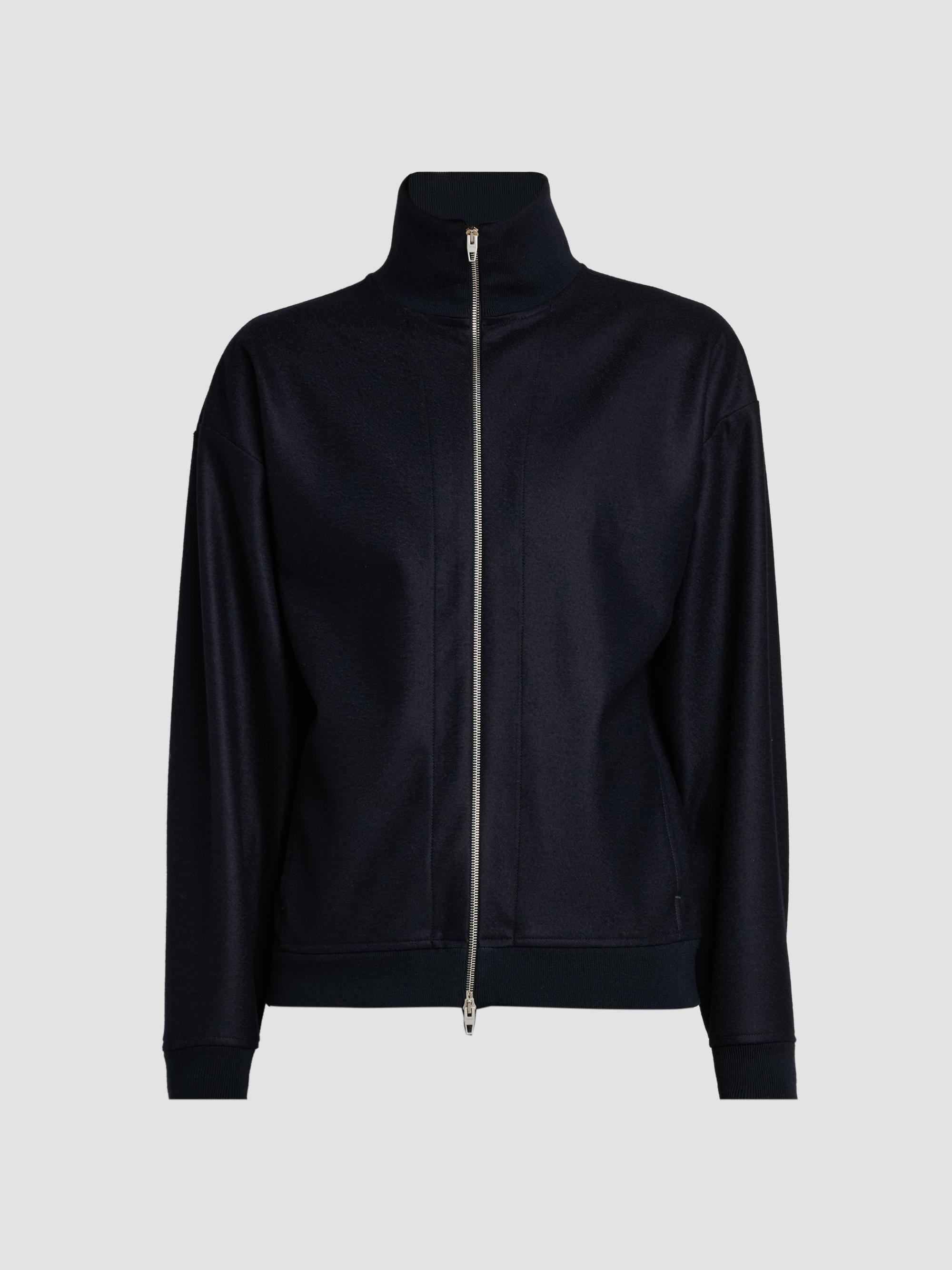 Jil Sander Melton Wool Zip-Front Jacket | Saks Fifth Avenue