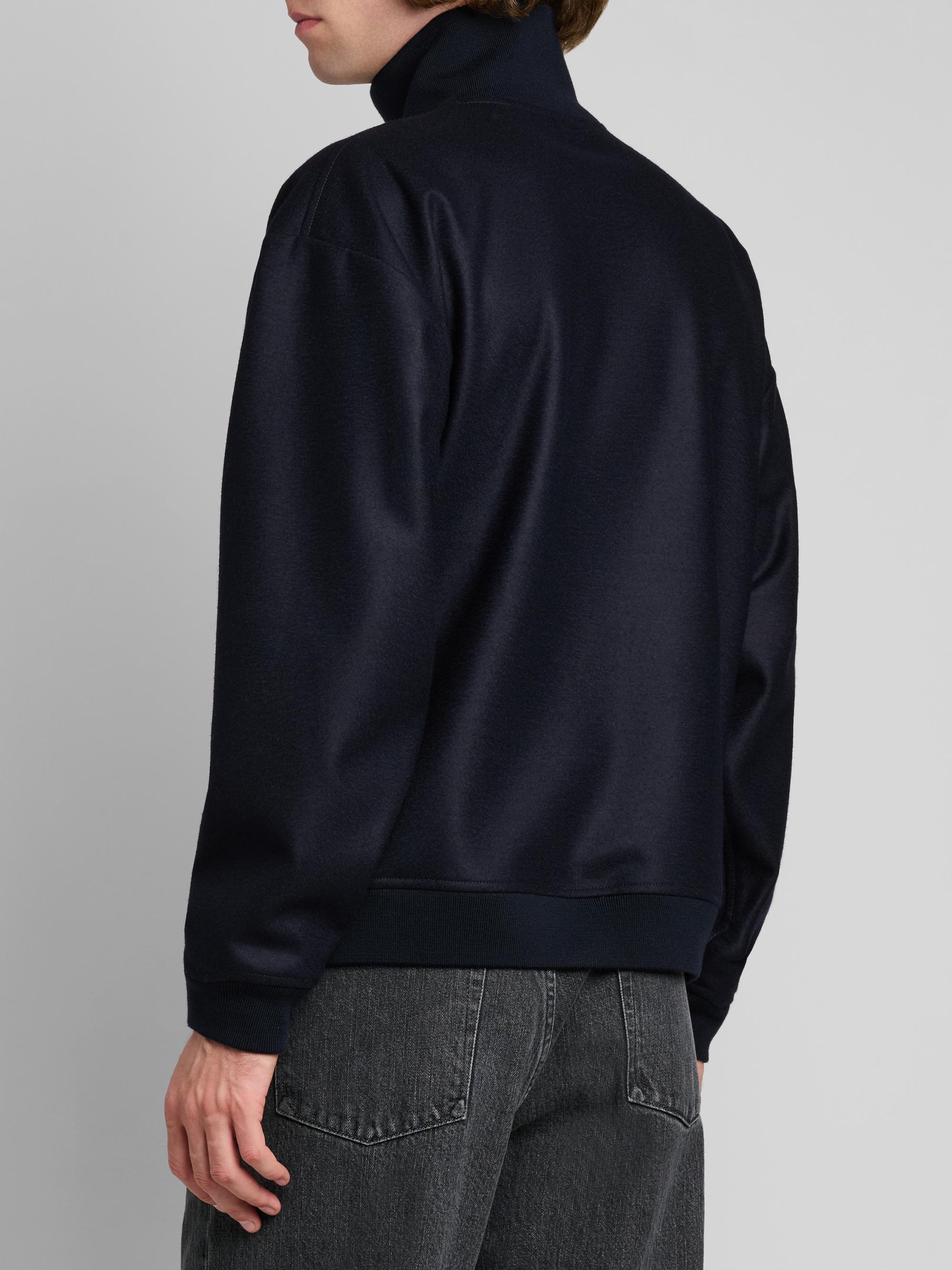Jil Sander Melton Wool Zip-Front Jacket | Saks Fifth Avenue