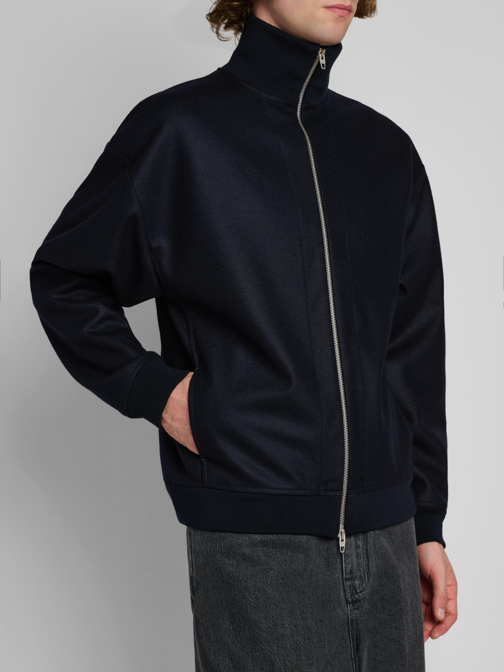 Jil Sander Melton Wool Zip-Front Jacket | Saks Fifth Avenue