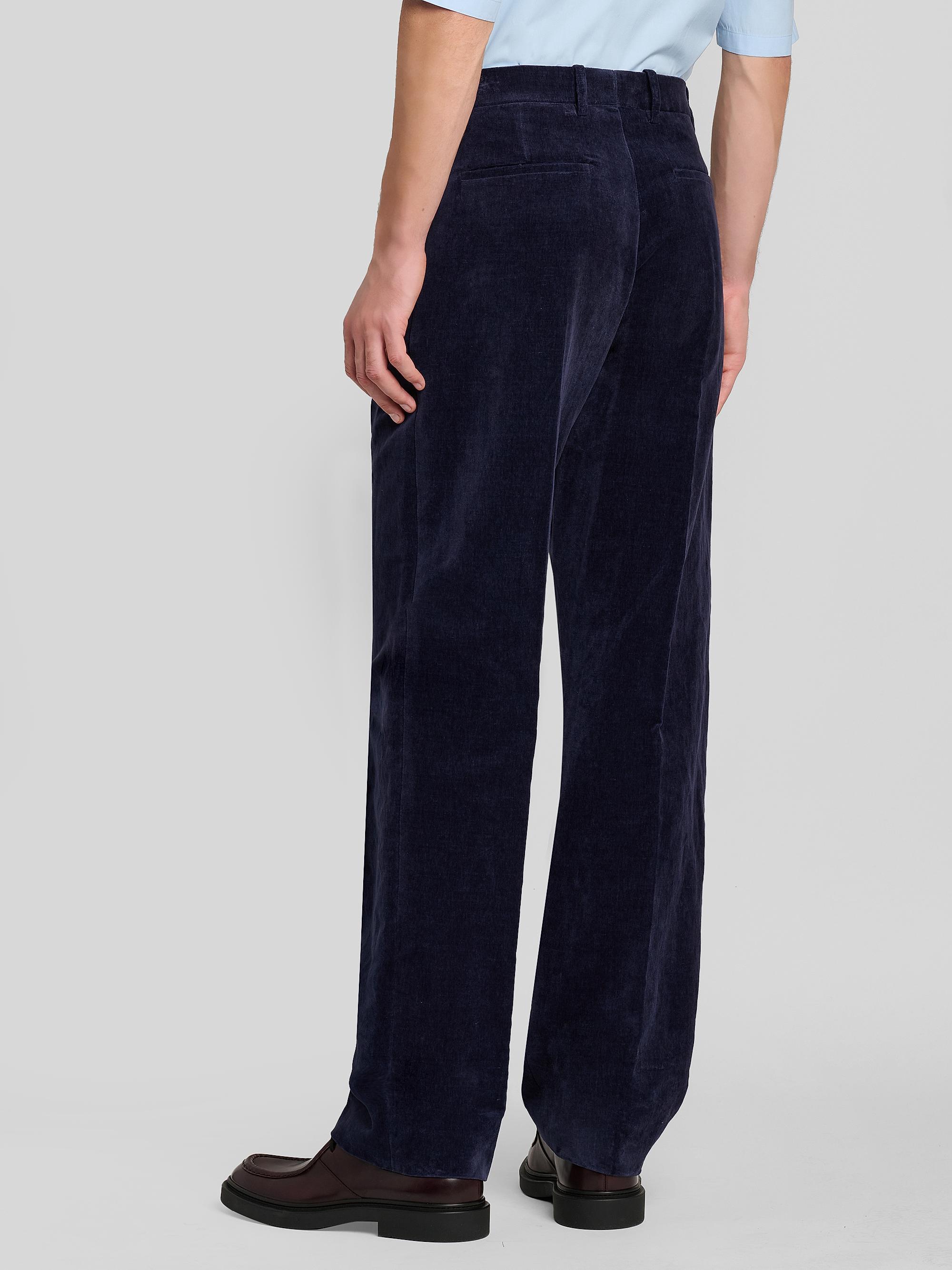 Jil Sander Cotton-Linen Velvet Trousers | Saks Fifth Avenue