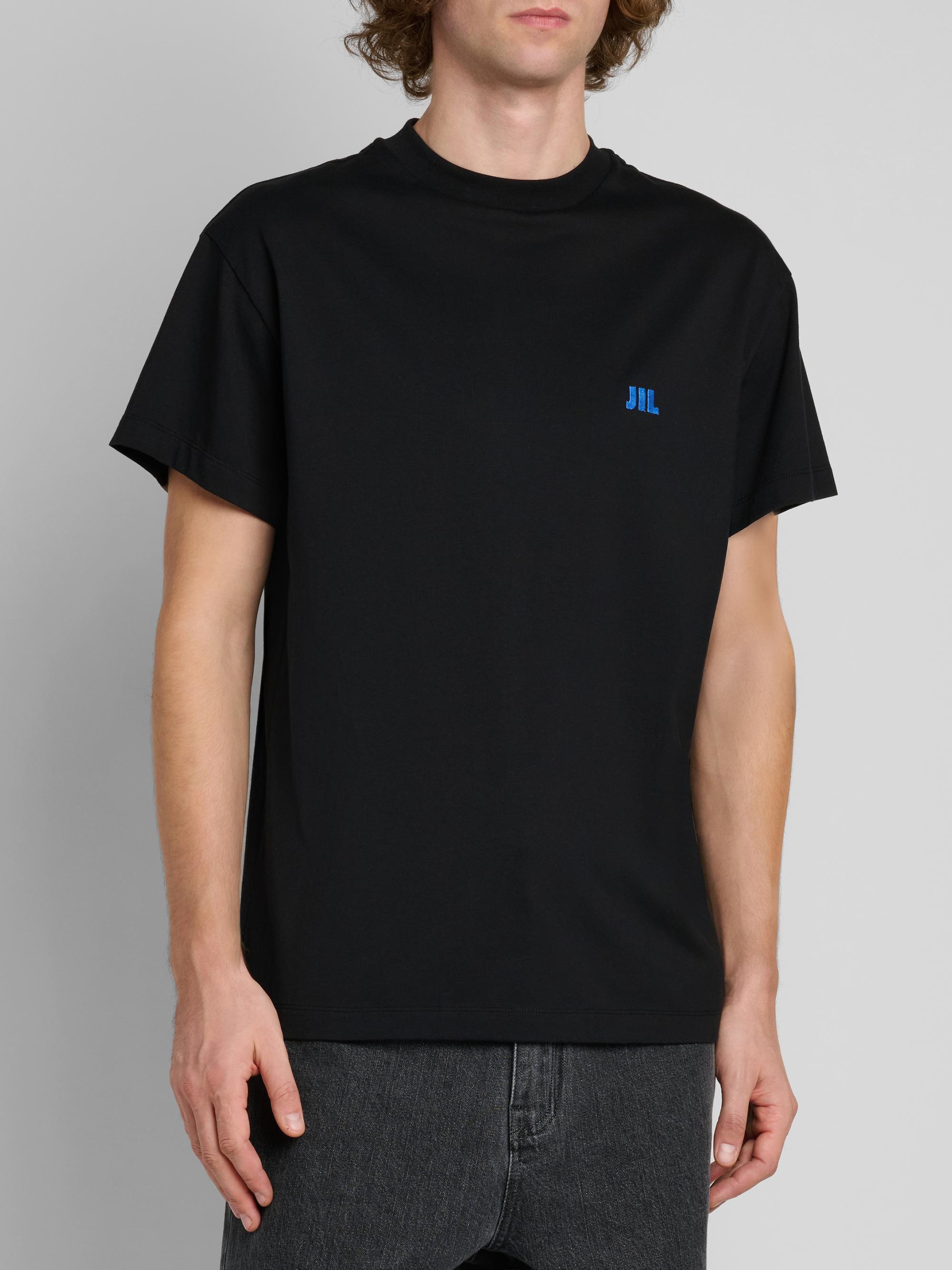 Jil Sander Embroidered Logo Crewneck T-Shirt | Saks Fifth Avenue