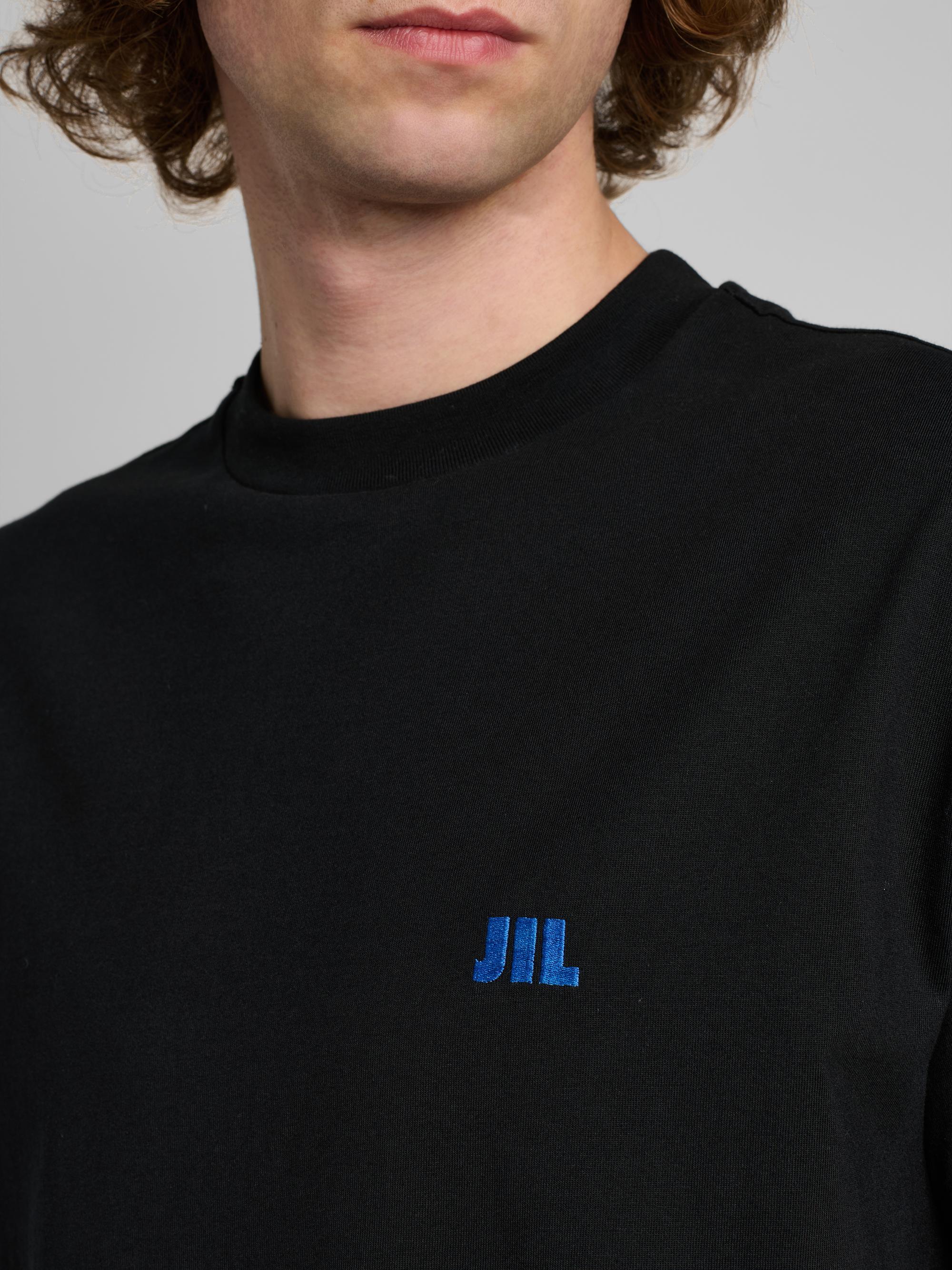 Jil Sander Embroidered Logo Crewneck T-Shirt | Saks Fifth Avenue