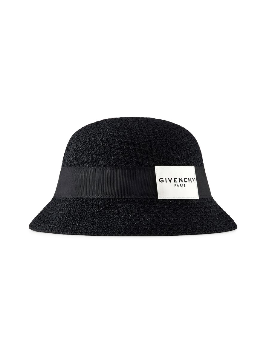 Givenchy Bob Hat in Crochet with Paris Gros Grain | Saks Fifth Avenue