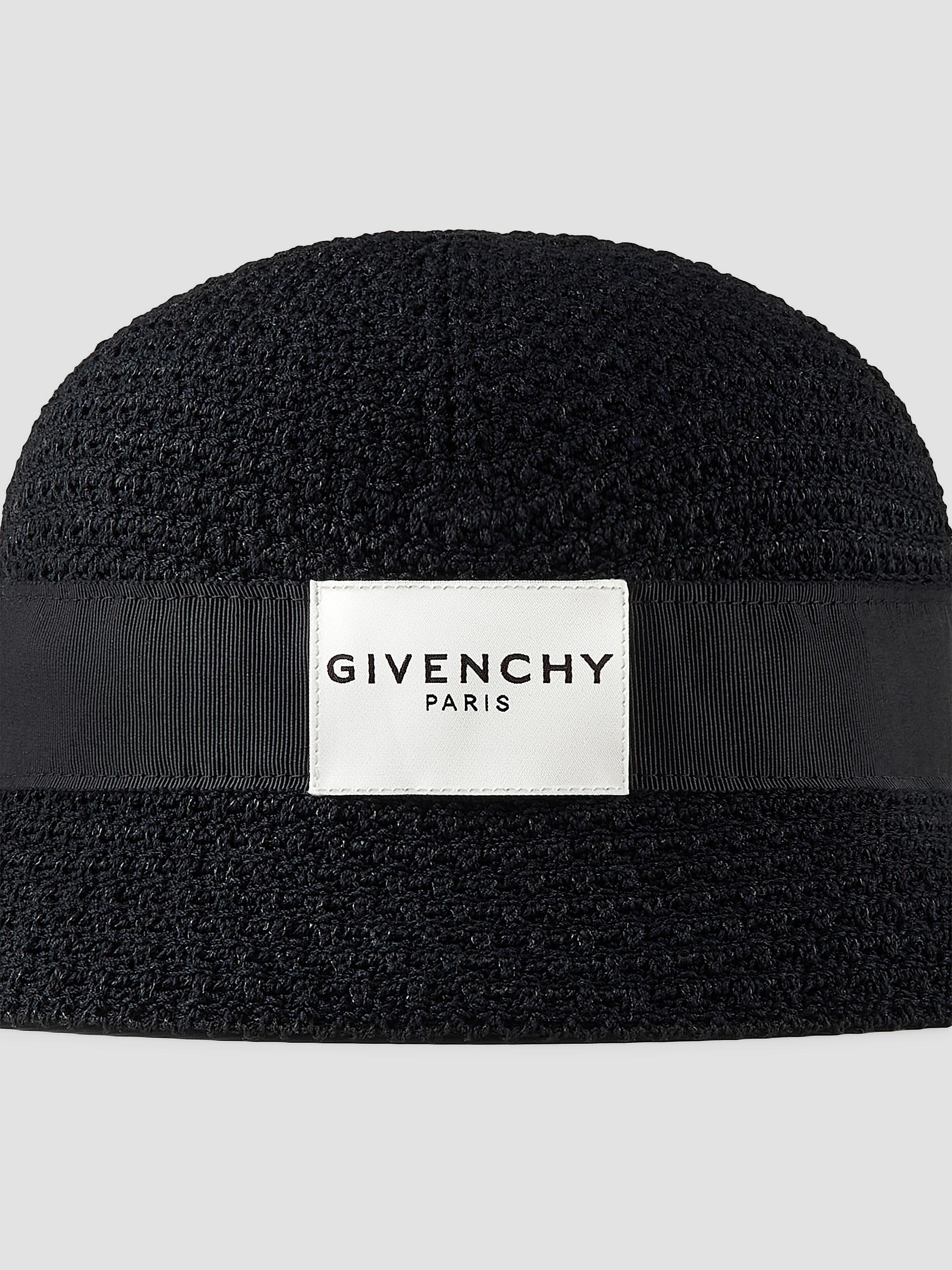 Givenchy Bob Hat in Crochet with Paris Gros Grain | Saks Fifth Avenue