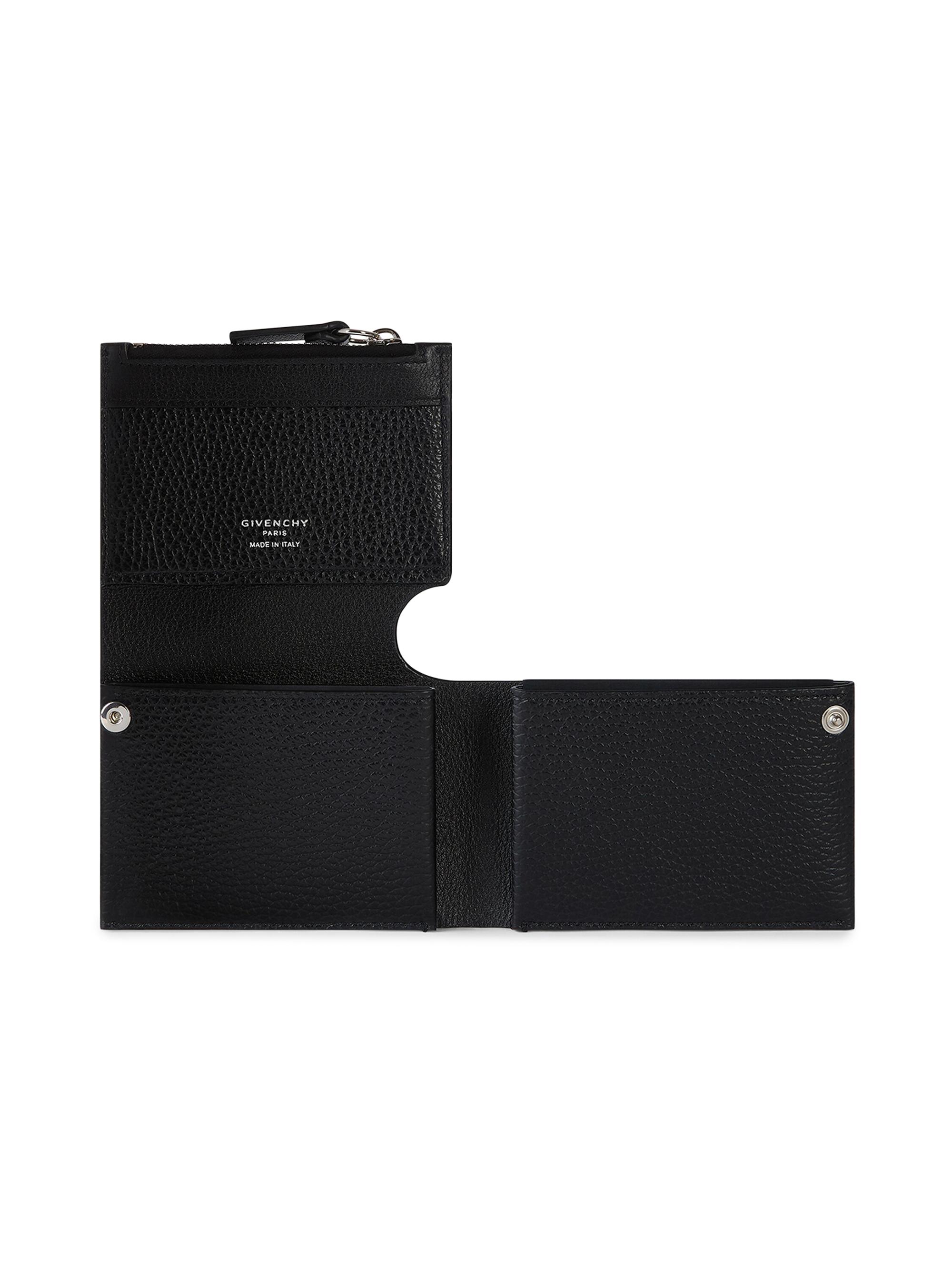 Givenchy Fold Wallet in Grained Leather | Saks Fifth Avenue