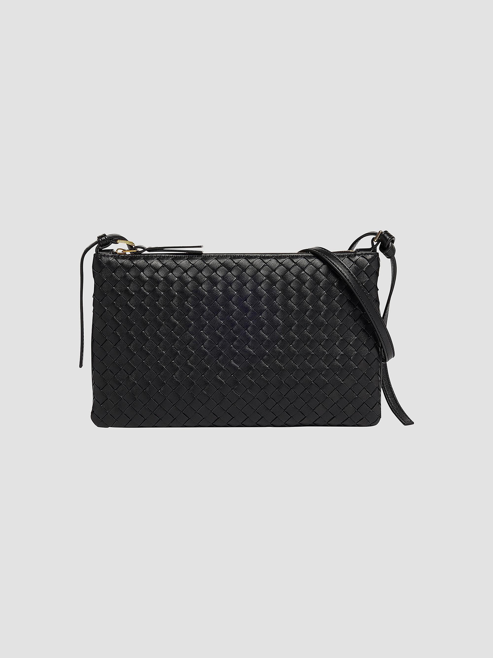 Bottega Veneta Mini Loop Leather Crossbody Bag | Saks Fifth Avenue