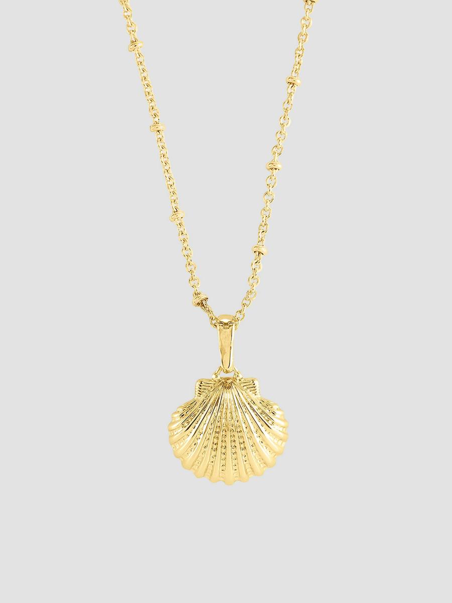 Anabel Aram 18K-Gold-Plated Scallop Shell Charm | Saks Fifth Avenue