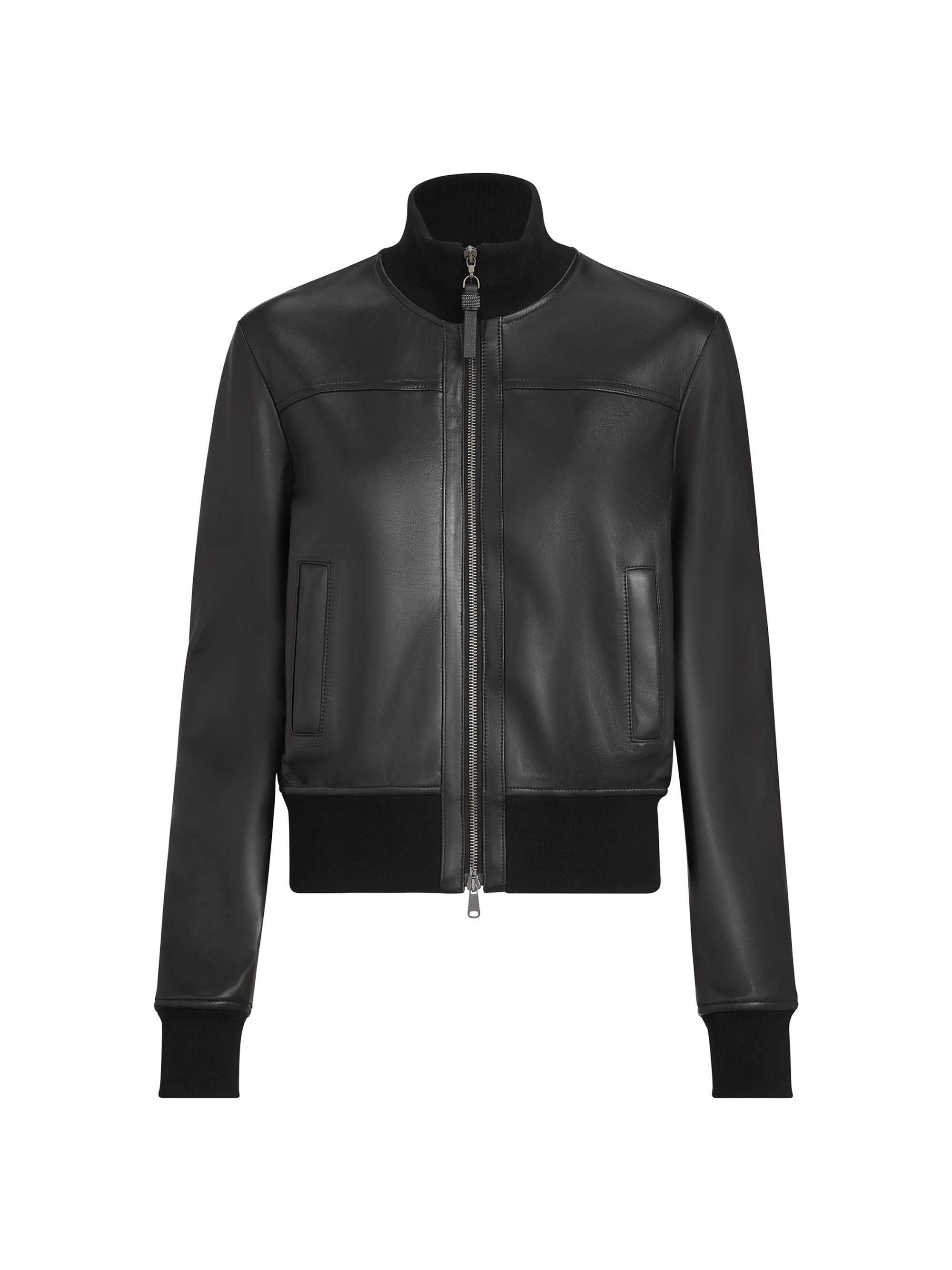 Moncler Padded Down Knit Zip Up Cardigan | Saks Fifth Avenue