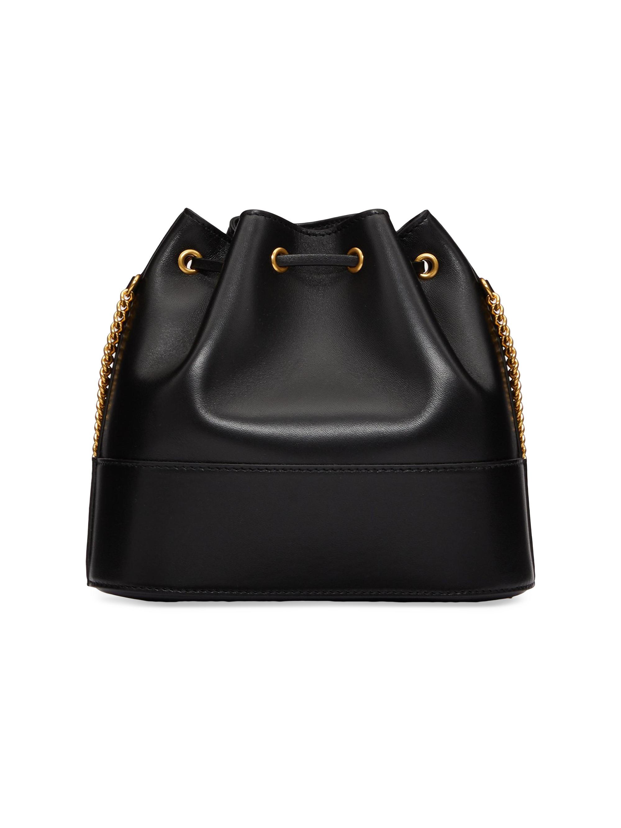 Valentino Garavani Mini VLogo Signature Bucket Bag in Nappa