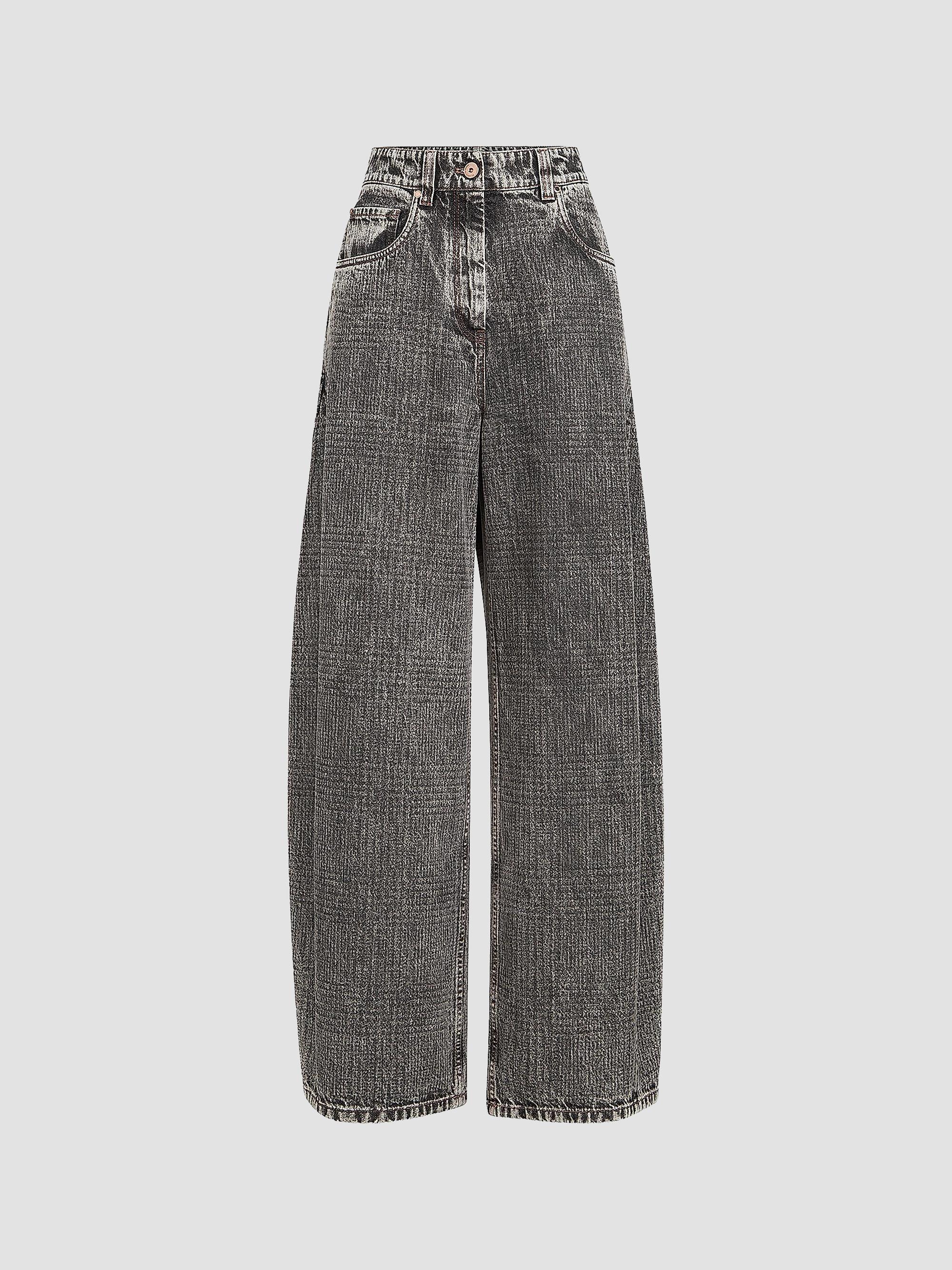 MM6 Maison Margiela Cotton Wide-Leg Jeans | Saks Fifth Avenue