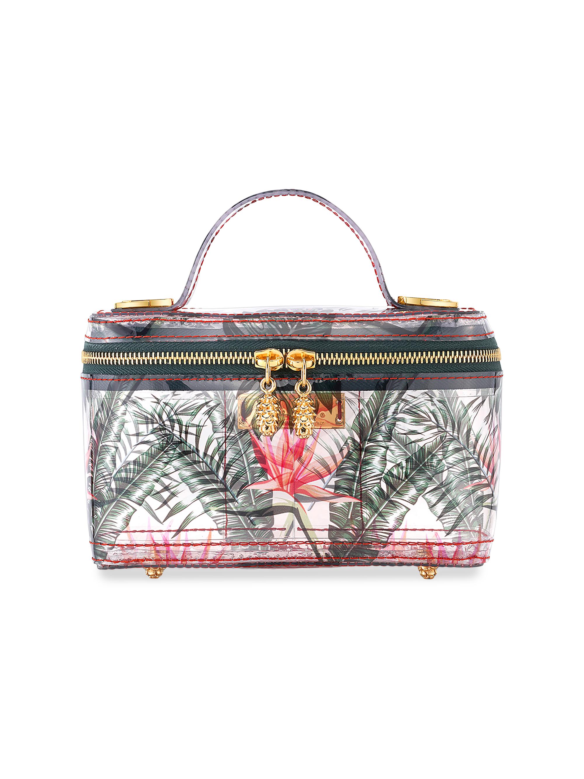Tyler Ellis Women's Ava 'Jelly' Top Handle Bag in PVC - Birds Of Paradise