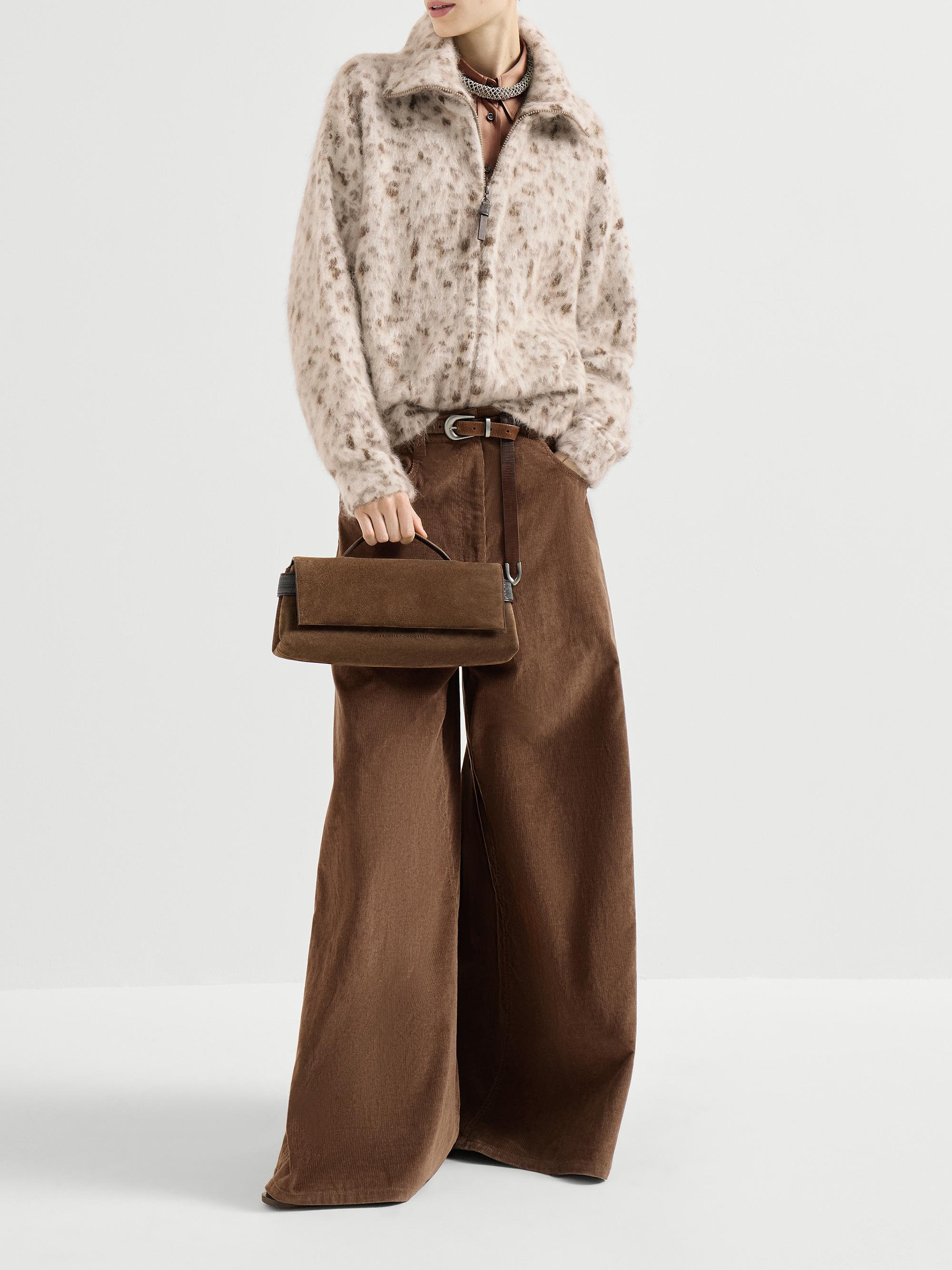 Brunello Cucinelli Stretch Silk Satin Shirt with Monili | Saks