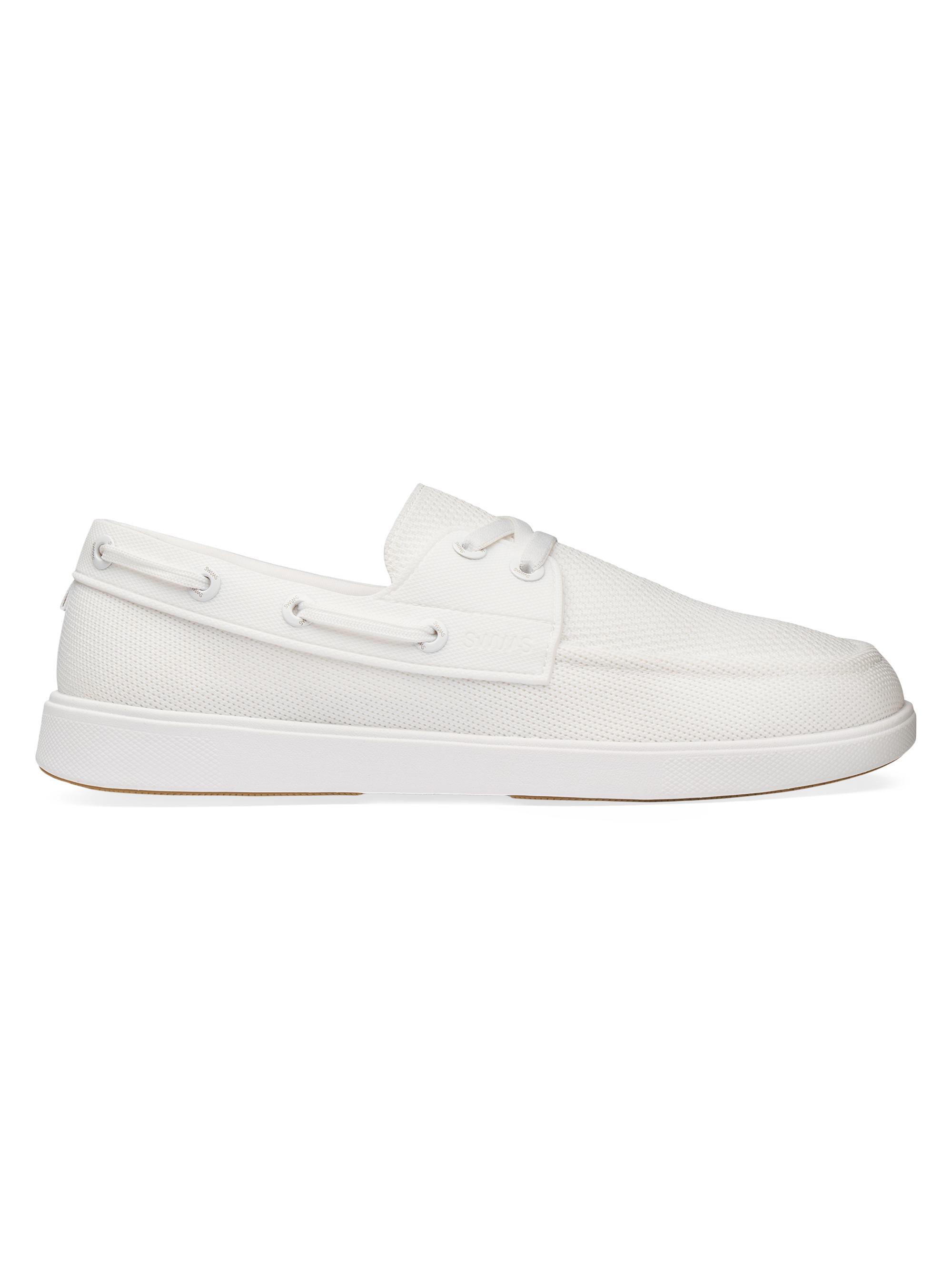 Swims Men's Breeze Boat Shoes - White Gum