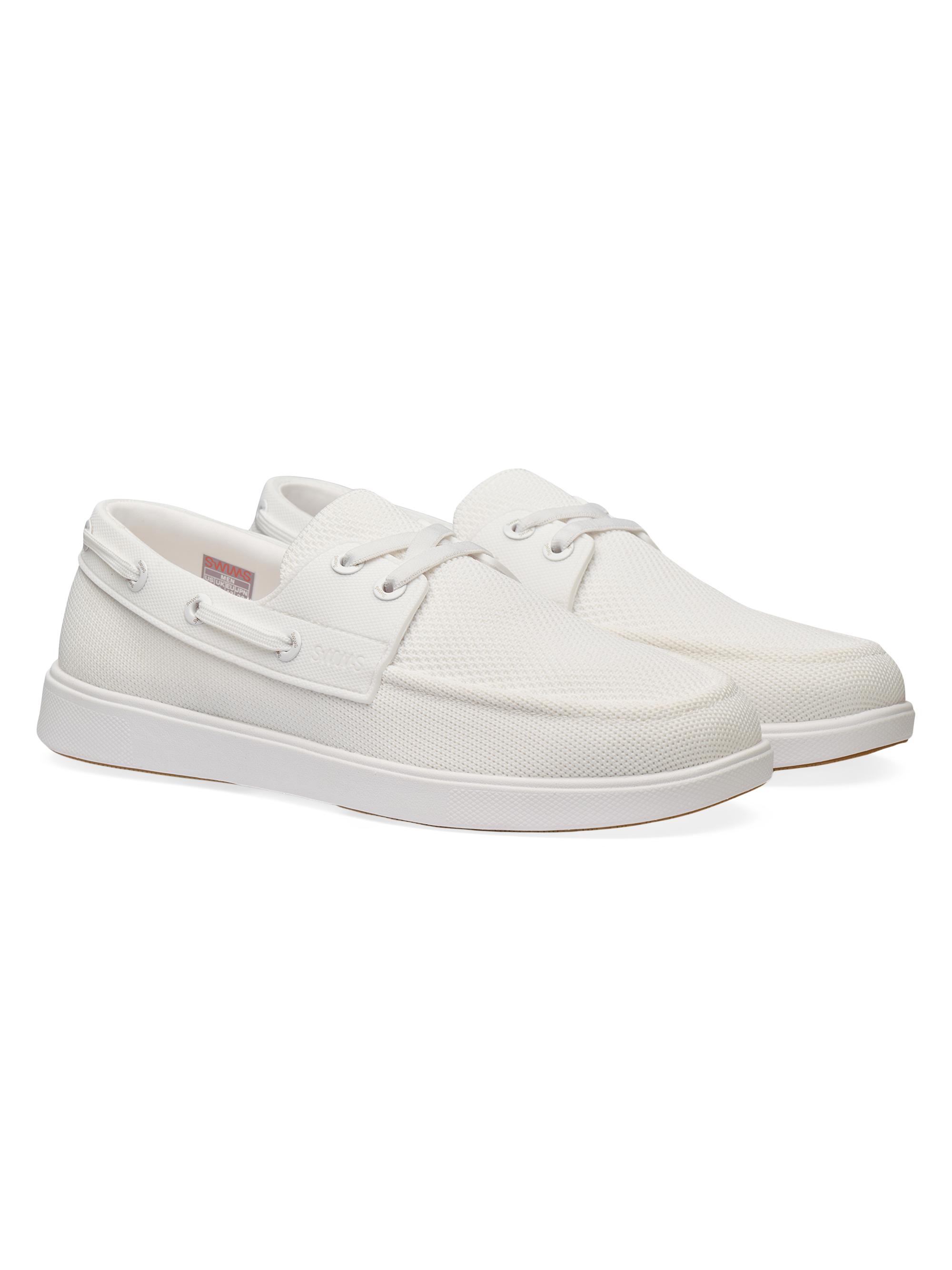Swims Men's Breeze Boat Shoes - White Gum | Thumbnail 2