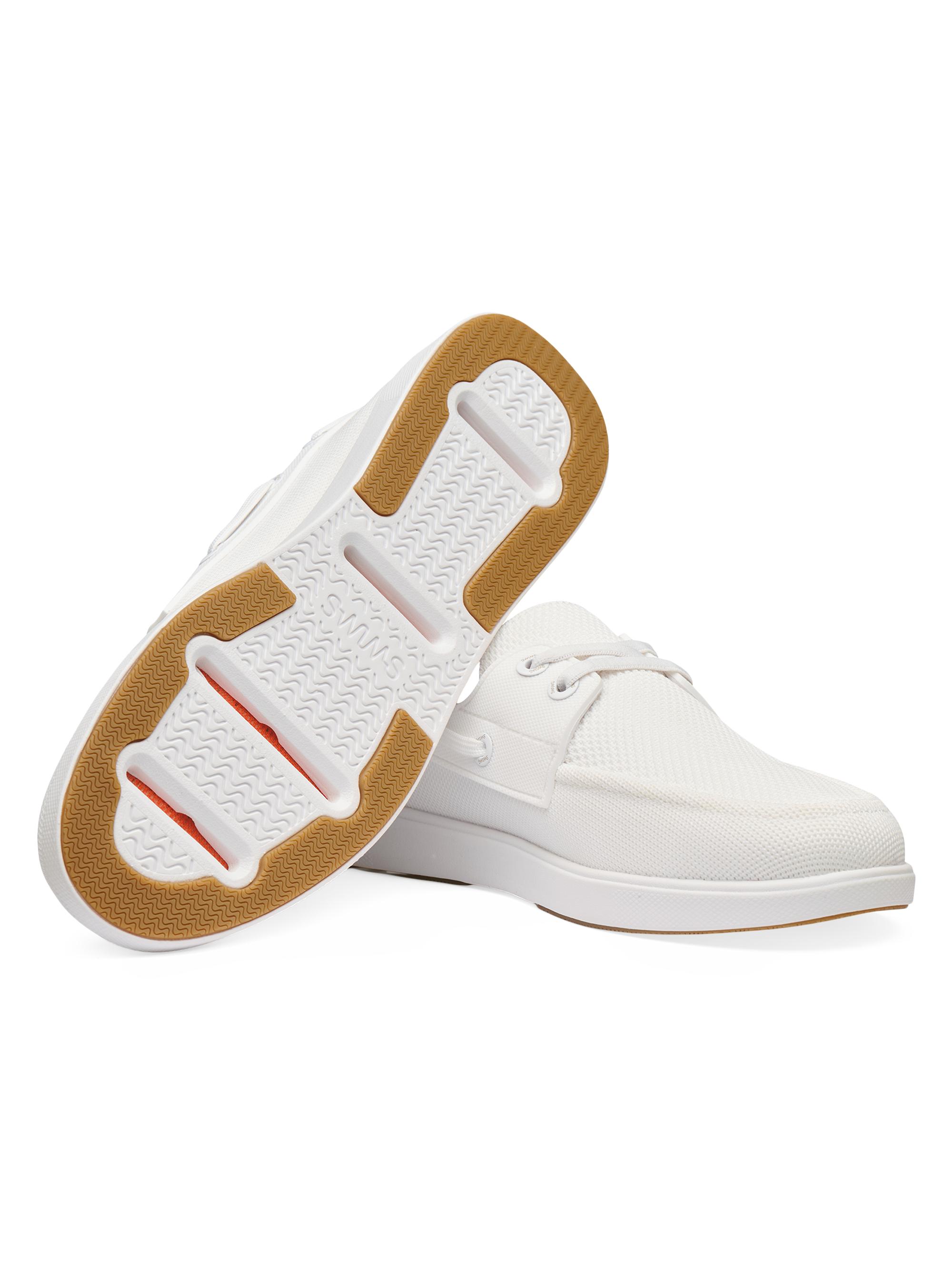 Swims Men's Breeze Boat Shoes - White Gum | Thumbnail 4