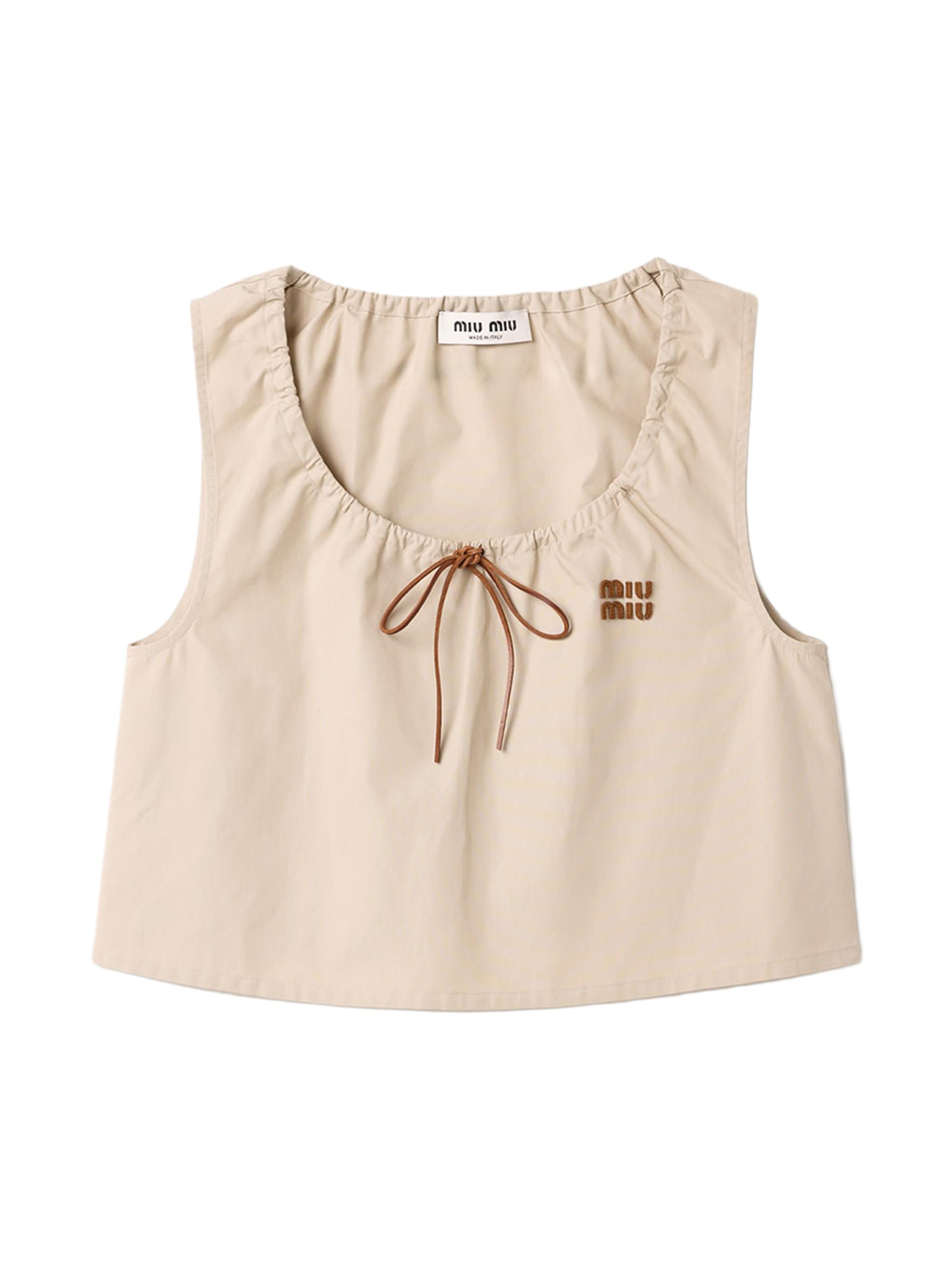 Women's Miu Miu Designer Tops | Saks Fifth Avenue