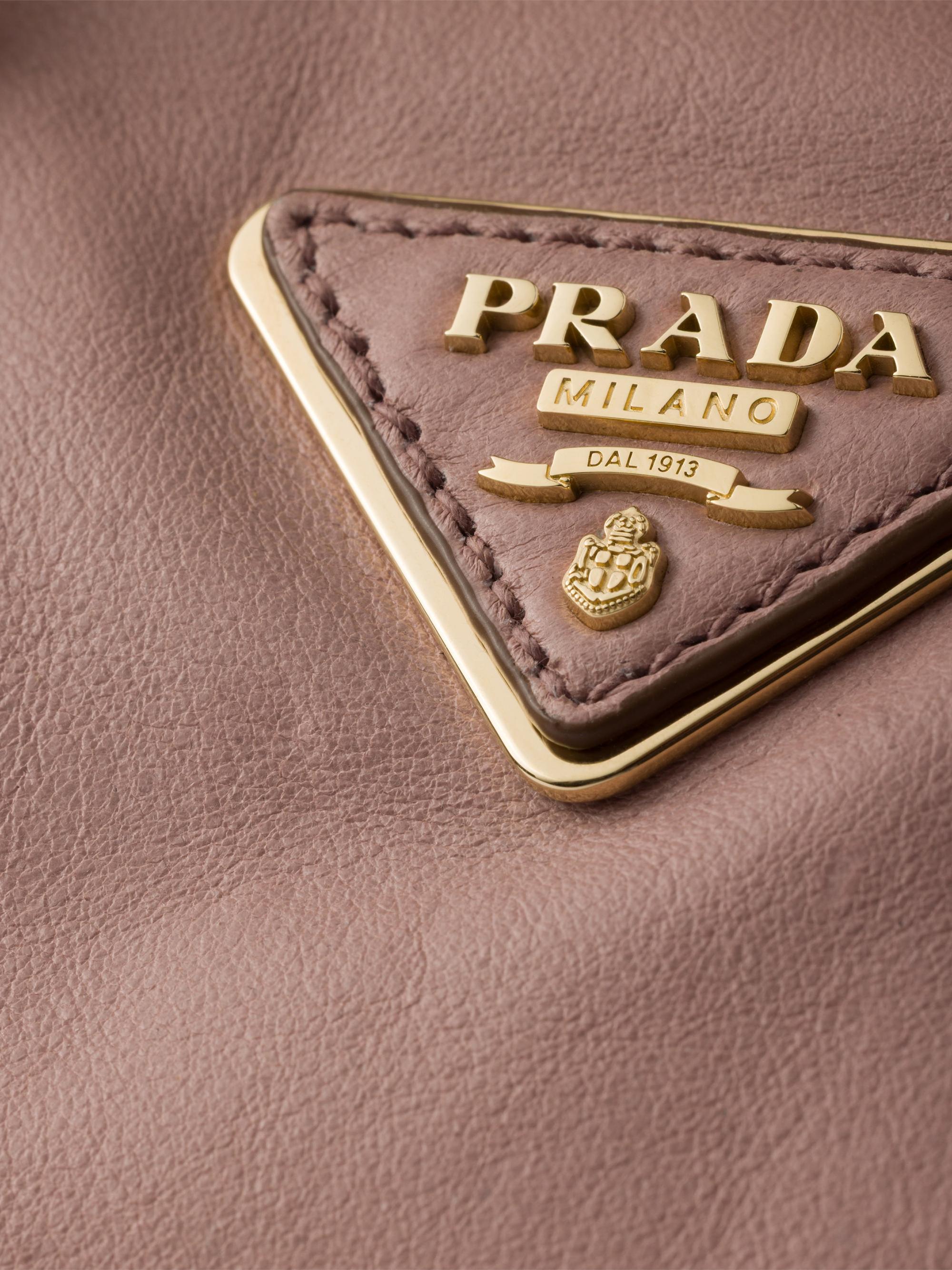 Prada Small Leather Top-Handle Bag | Saks Fifth Avenue