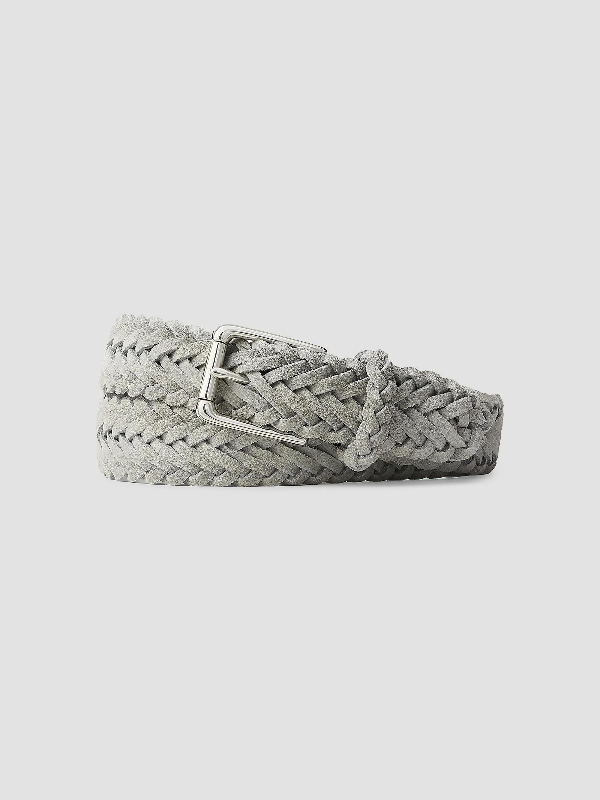Ralph Lauren Purple Label Braided Suede Belt | Saks Fifth Avenue