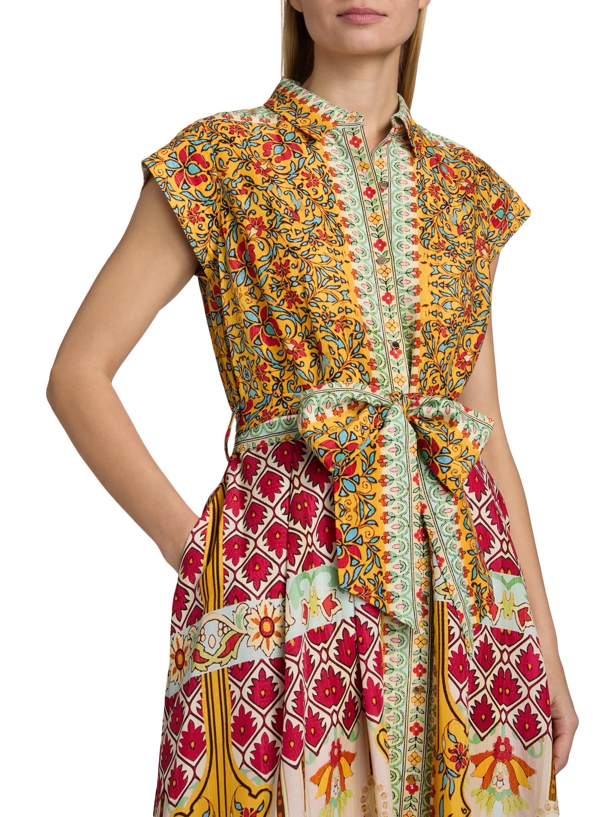 Elie Tahari Women's The Fran Baroque Midi Shirtdress - Baroque Print | Thumbnail 6