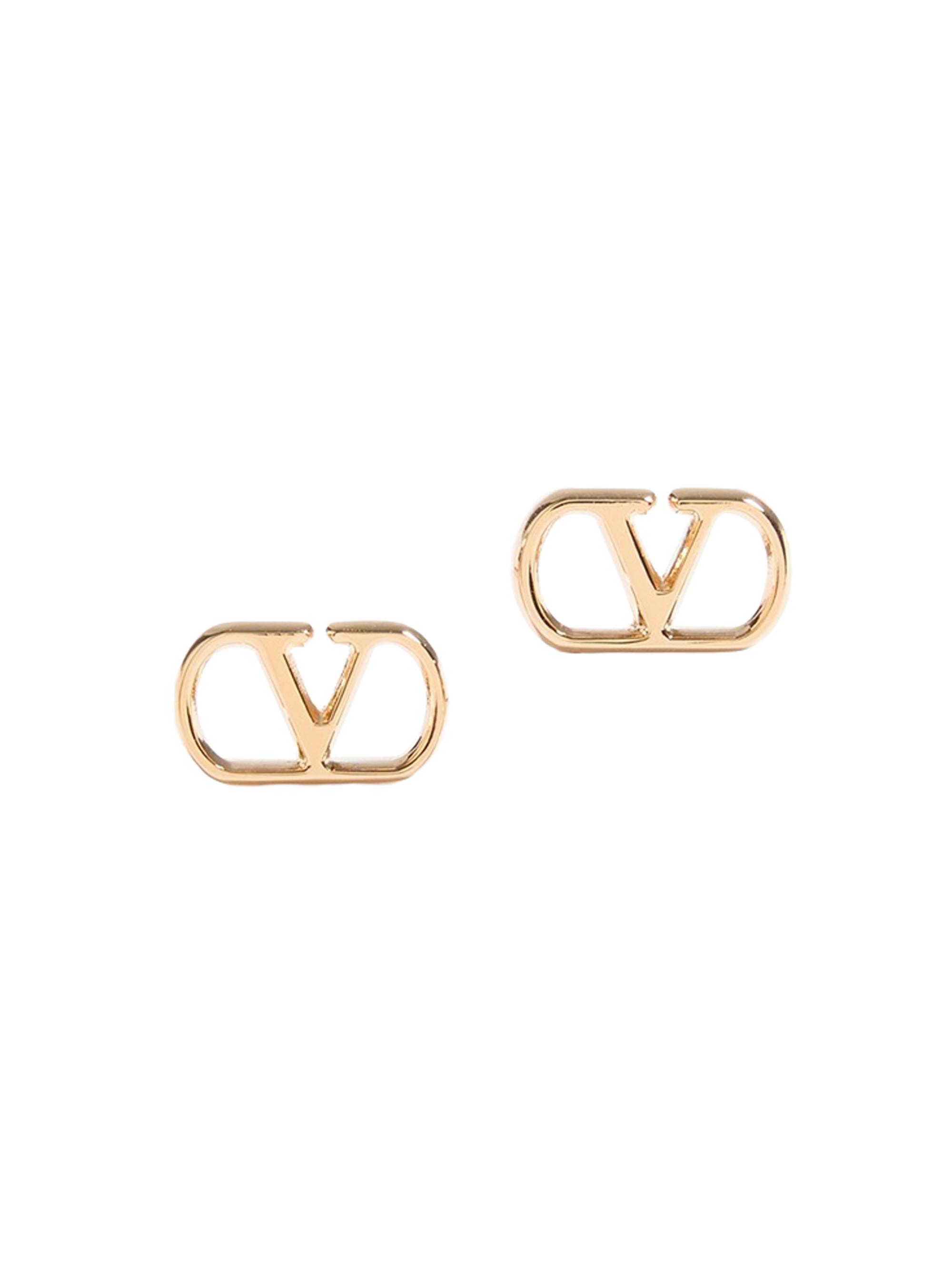 Valentino Garavani Women's VLogo Signature Metal Earrings - Gold