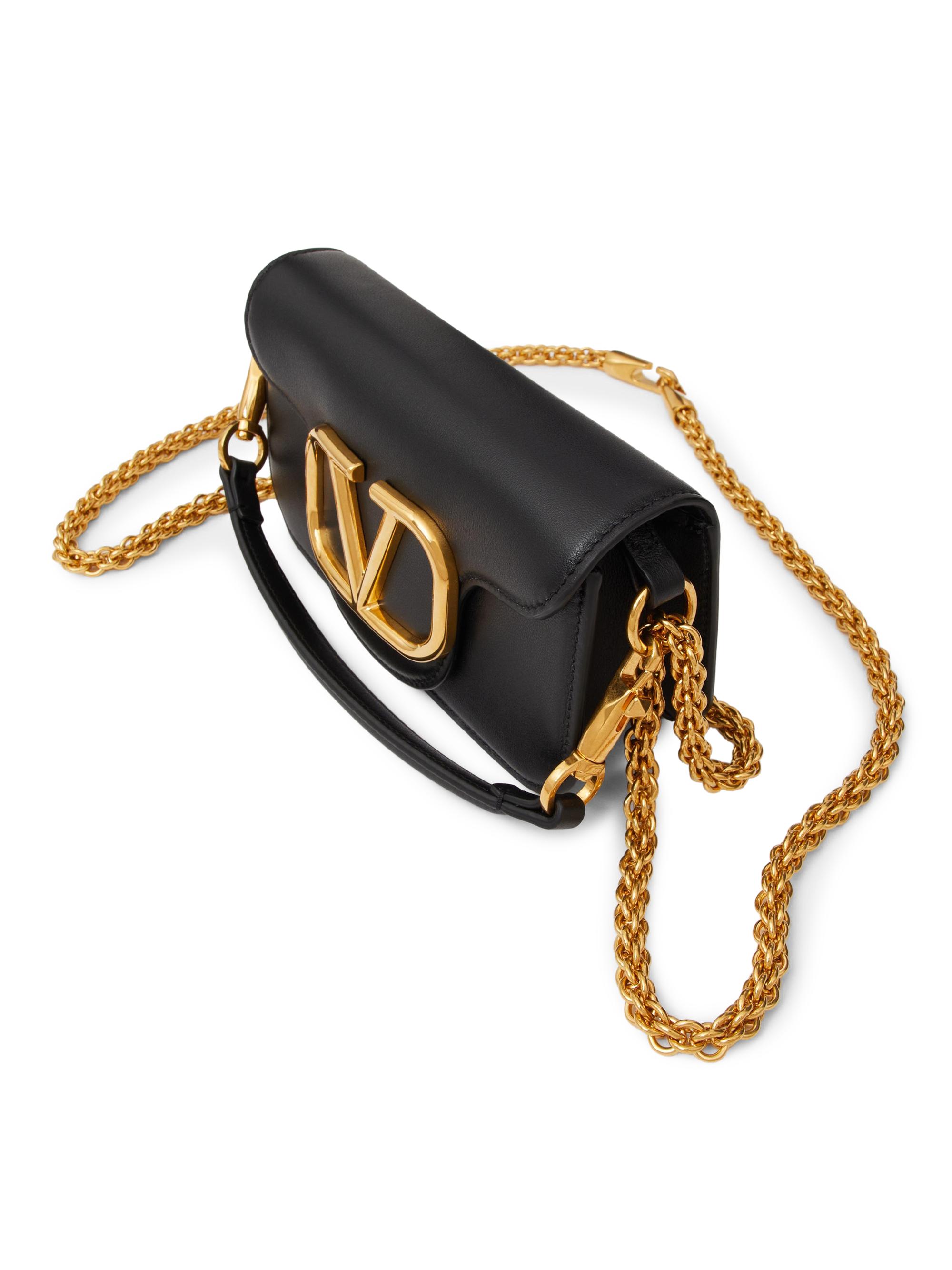 Valentino Garavani Locò Small Shoulder Bag in Calfskin | Saks