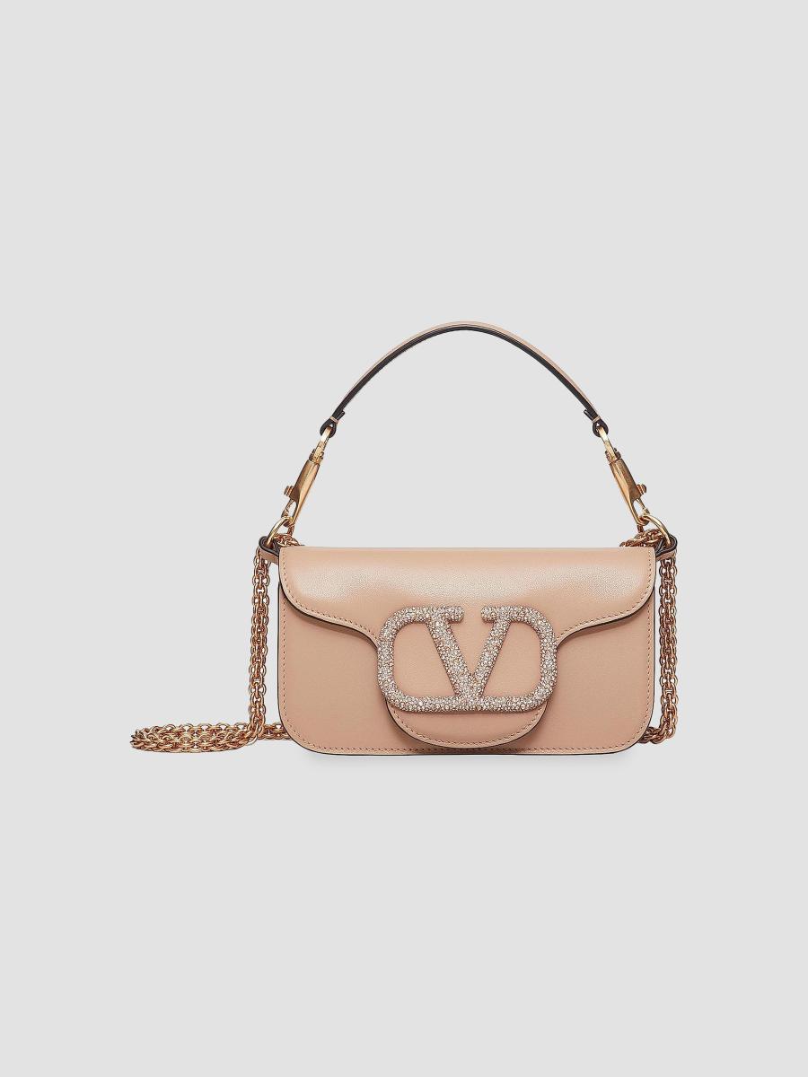 Valentino Garavani Locò Small Shoulder Bag with Jewel Logo | Saks