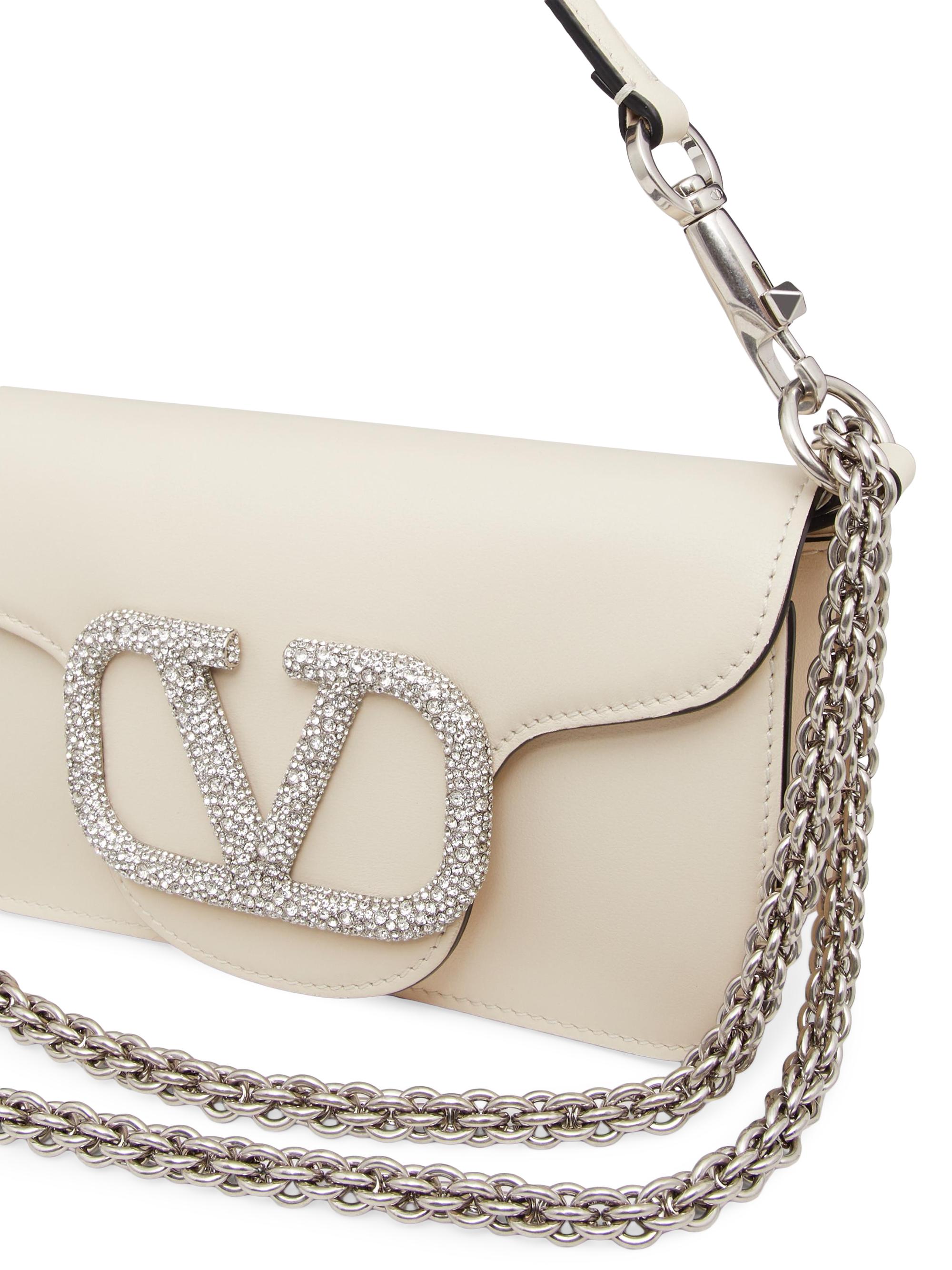 Valentino Garavani Locò Small Shoulder Bag with Jewel Logo | Saks