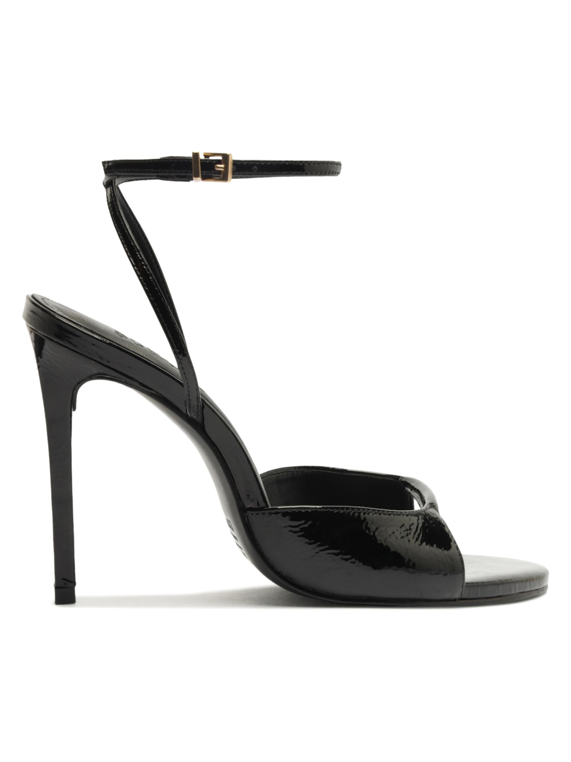 Schutz Women's Arlette 105MM Patent Leather Sandals - Black