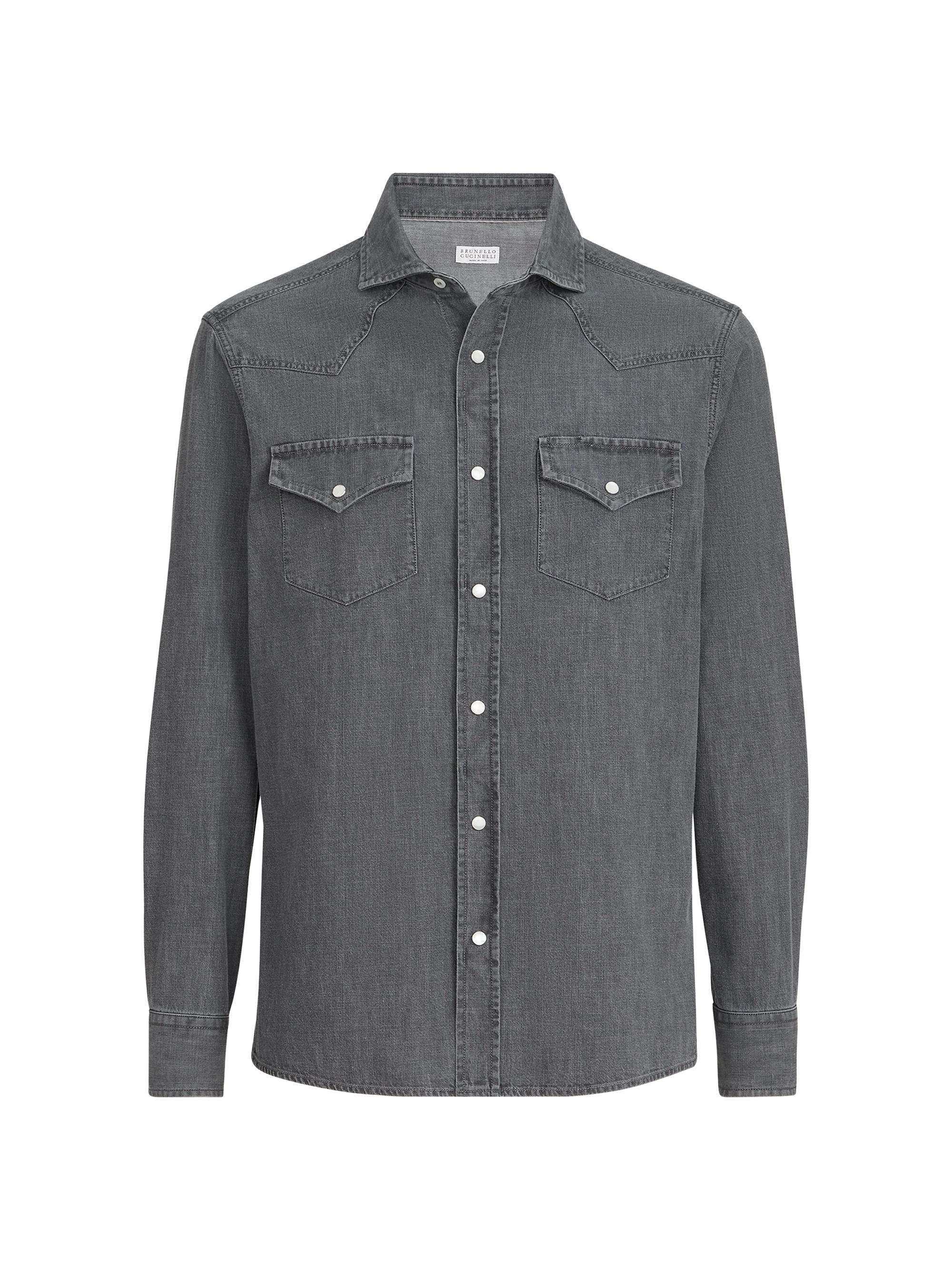 Men's Brunello Cucinelli Designer Casual Button-Down Shirts | Saks