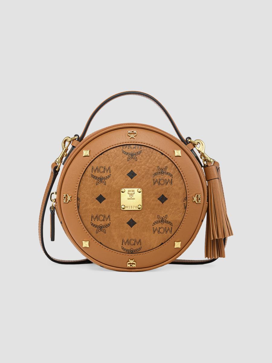 MCM Pina Faux Visetos Leather Crossbody Bag | Saks Fifth Avenue