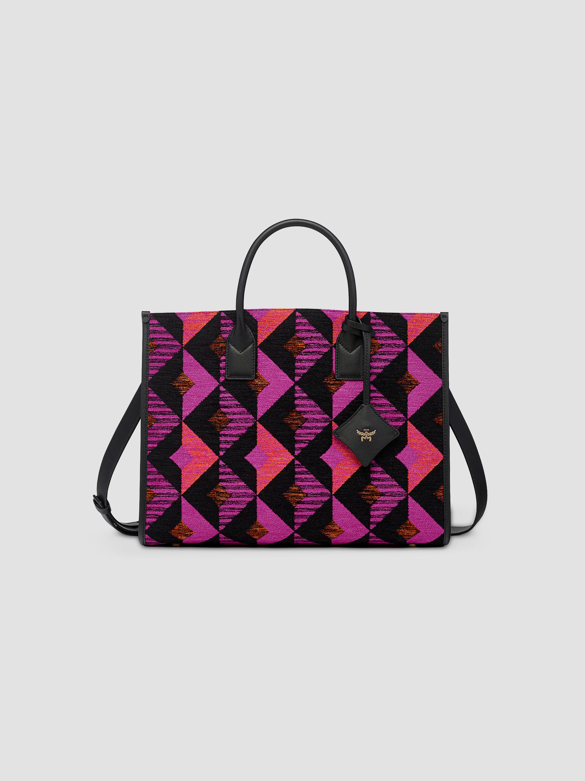 Akris Medium AI Colorblocked Leather Tote Bag | Saks Fifth Avenue