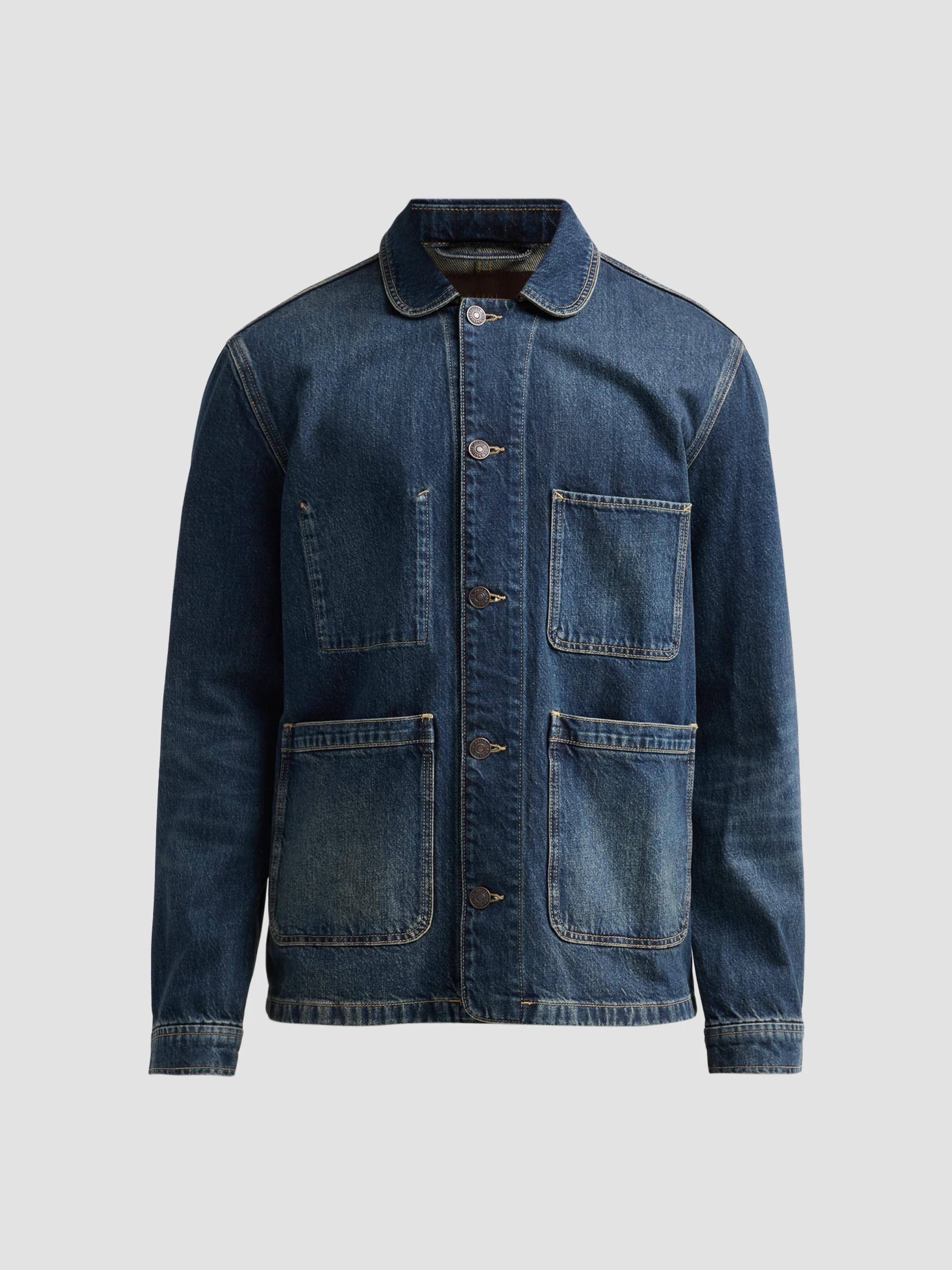 Hudson Jeans Jacquard Denim Trucker Jacket | Saks Fifth Avenue