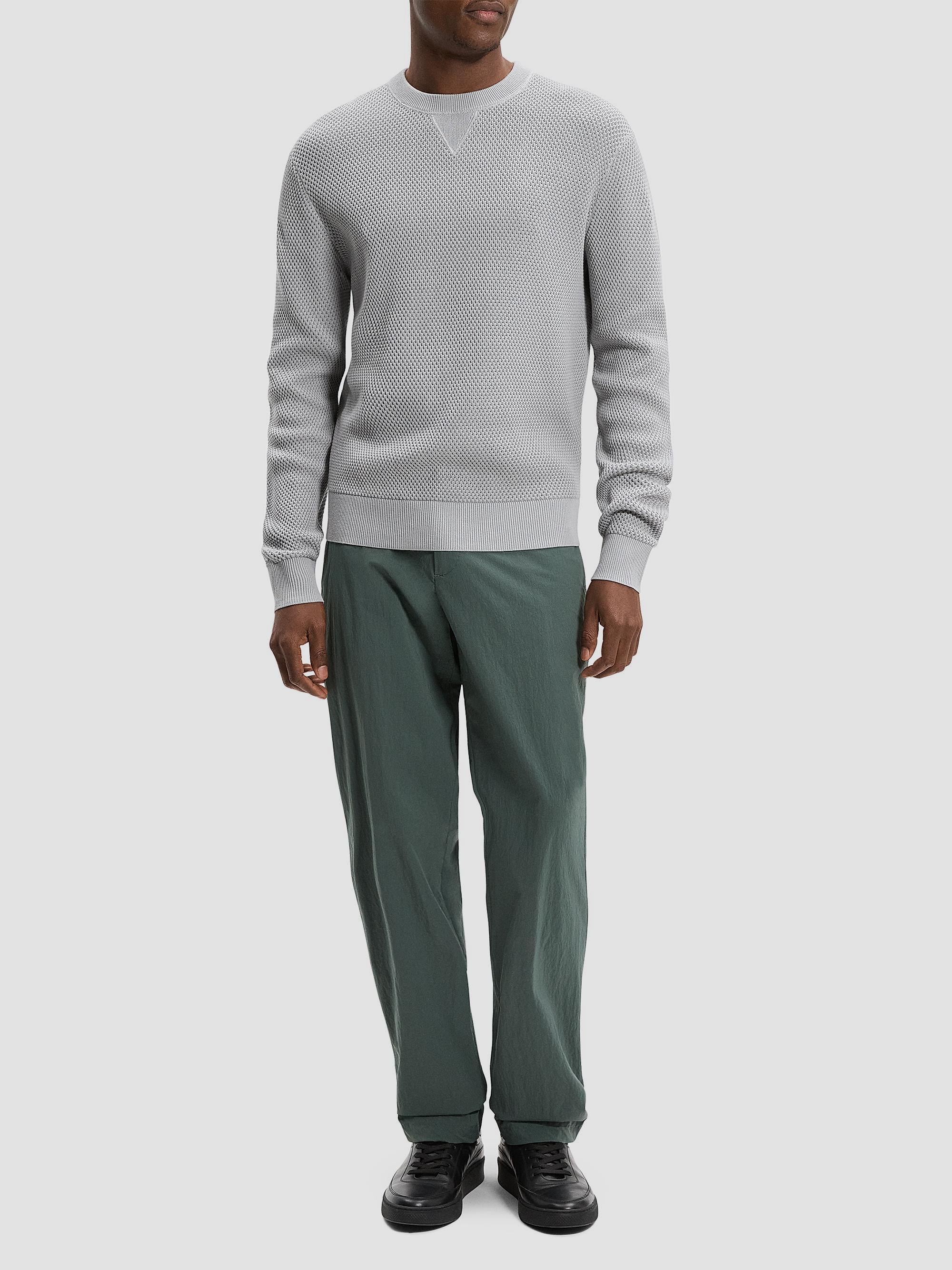 Theory Myhlo Cotton Crewneck Sweater | Saks Fifth Avenue
